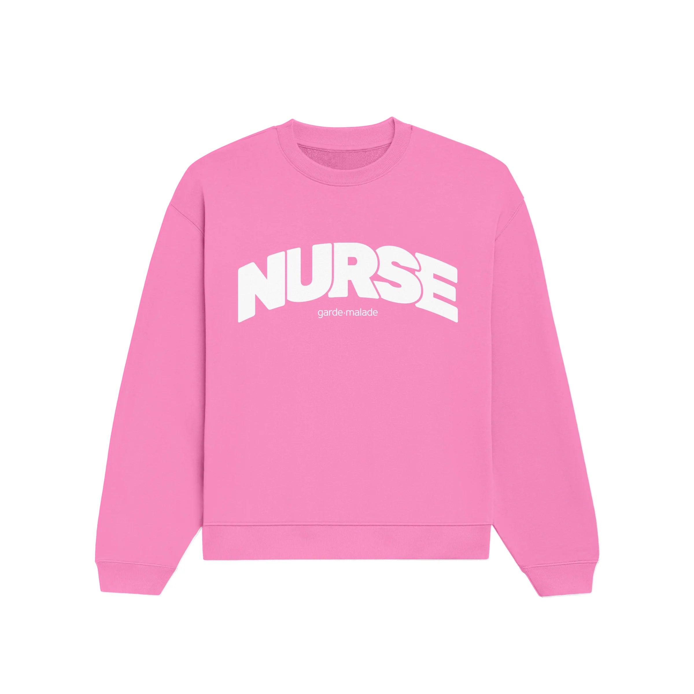 Premium Heavyweight Crewneck - NURSE - Rose Azalée