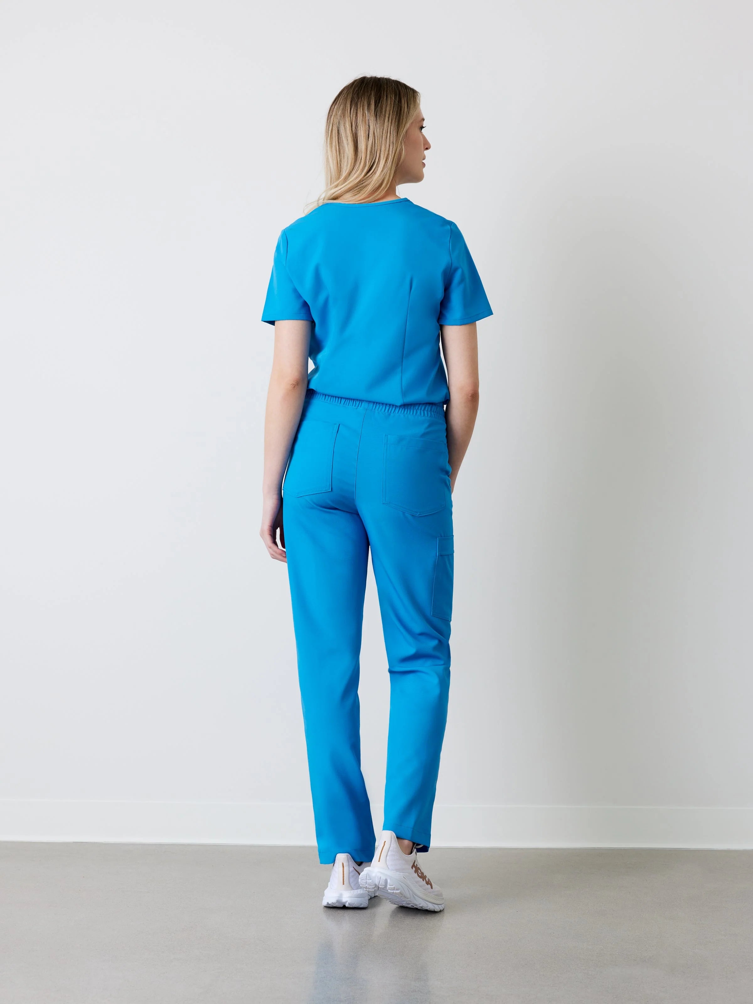 JULIETA RE-GARDE™ - AZURE BLUE - Straight Cut Scrub Pants - Final Sale