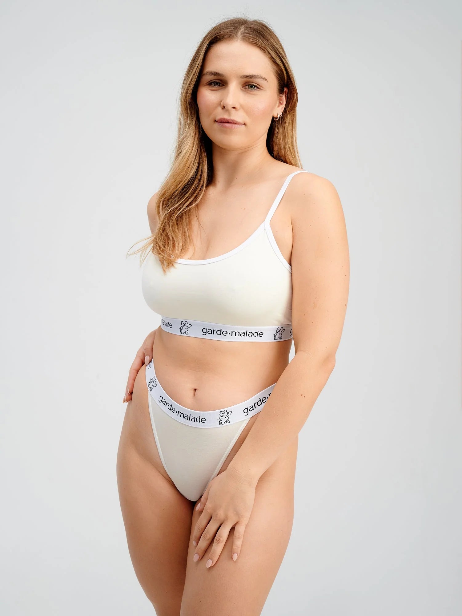 Sport Bra - EGGSHELL - FINAL SALE