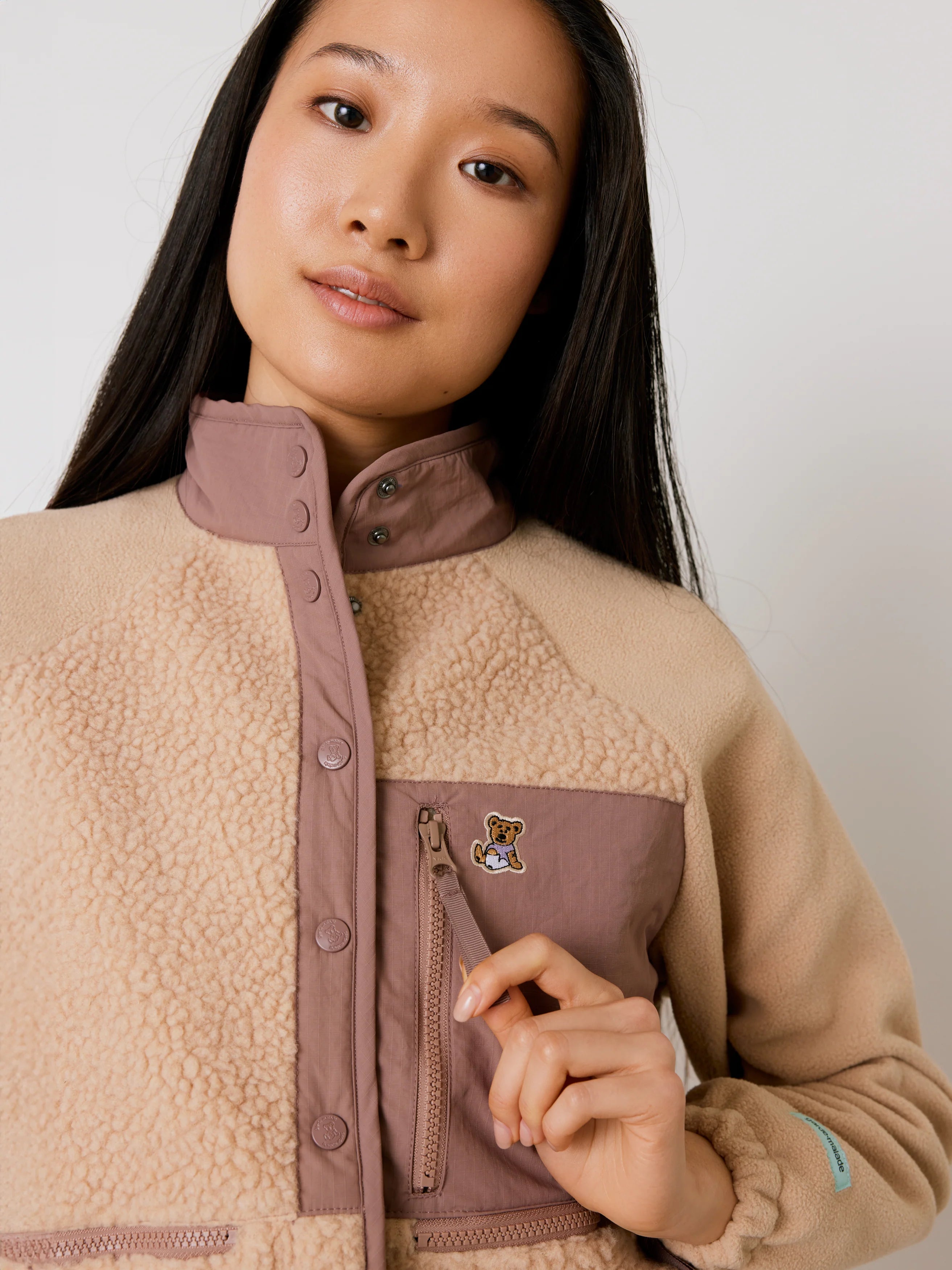 Sherpa Vest - Beige - FINAL SALE