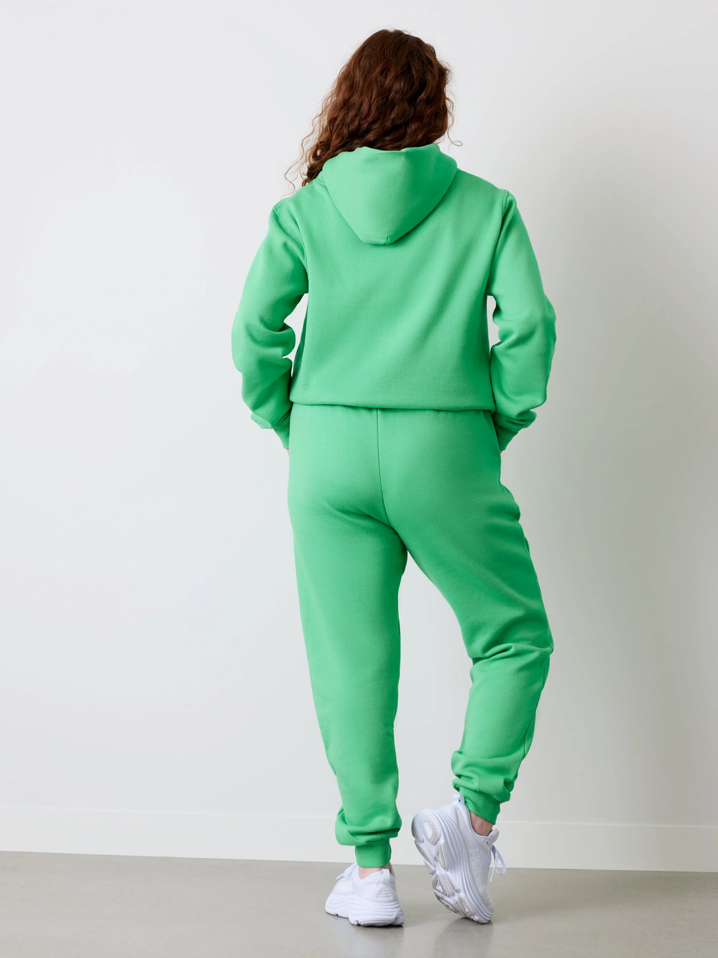 Premium Heavyweight Jogger – Teddy Patch - Green - FINAL SALE