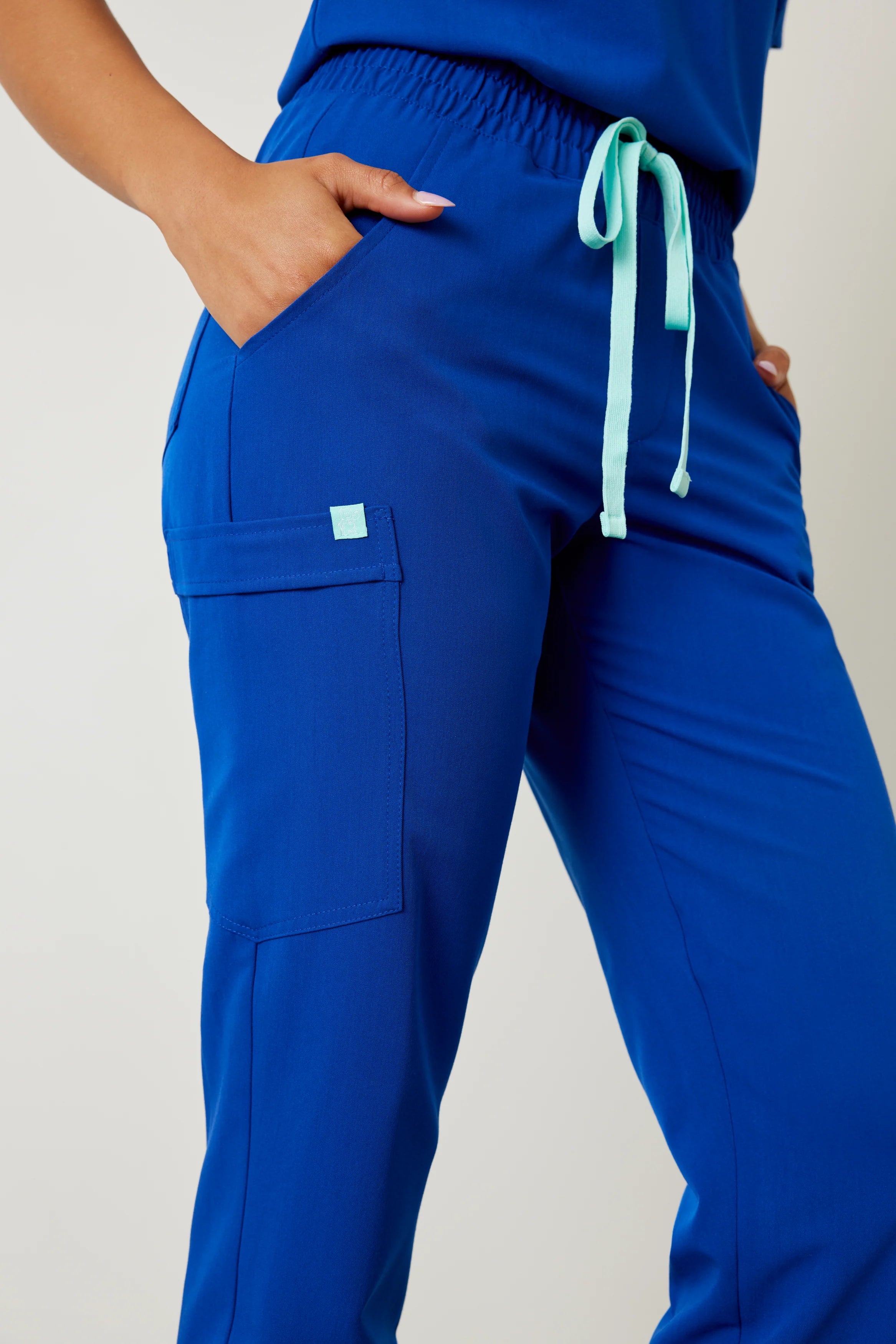 ROSIE RE-GARDE™ - ROYAL BLUE - Jogger Scrub Pants - SILVADUR™