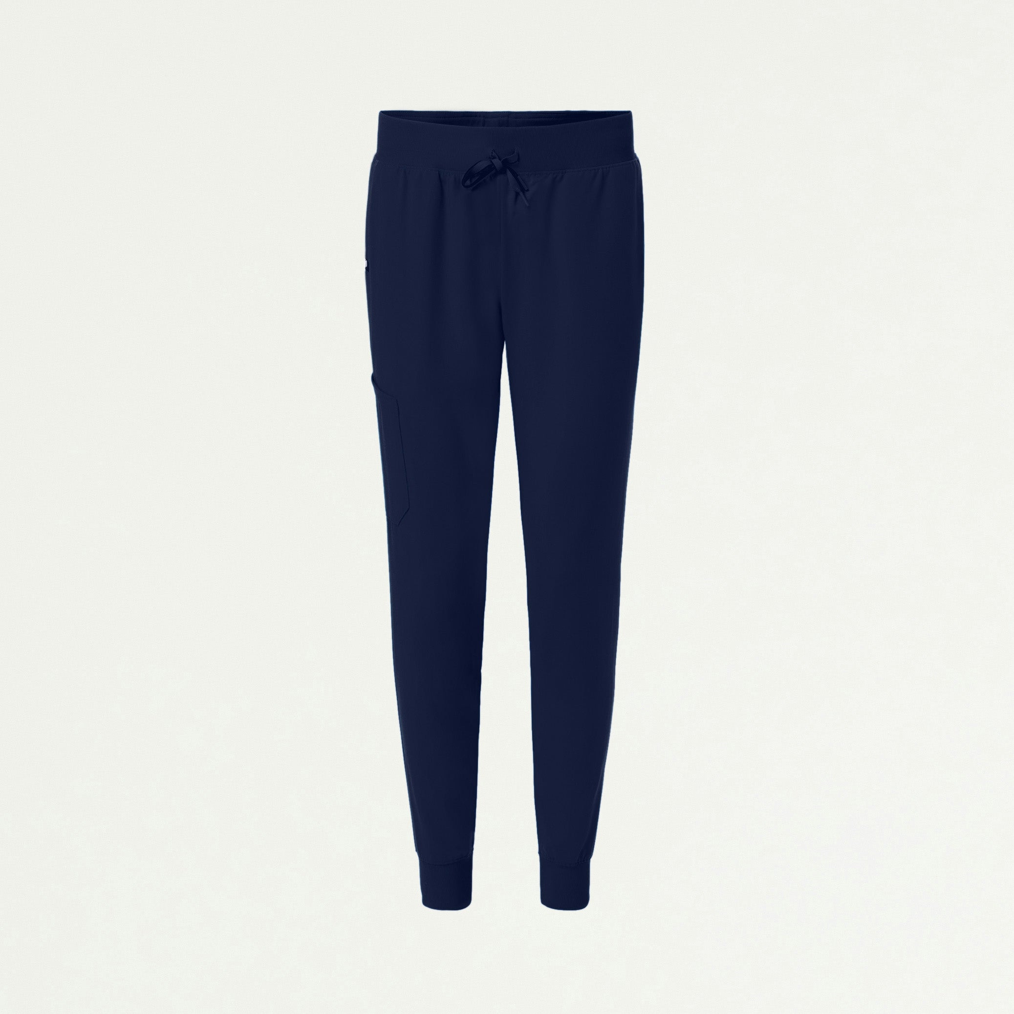 Silex Slim Knit-Waist Scrub Jogger - Midnight Navy