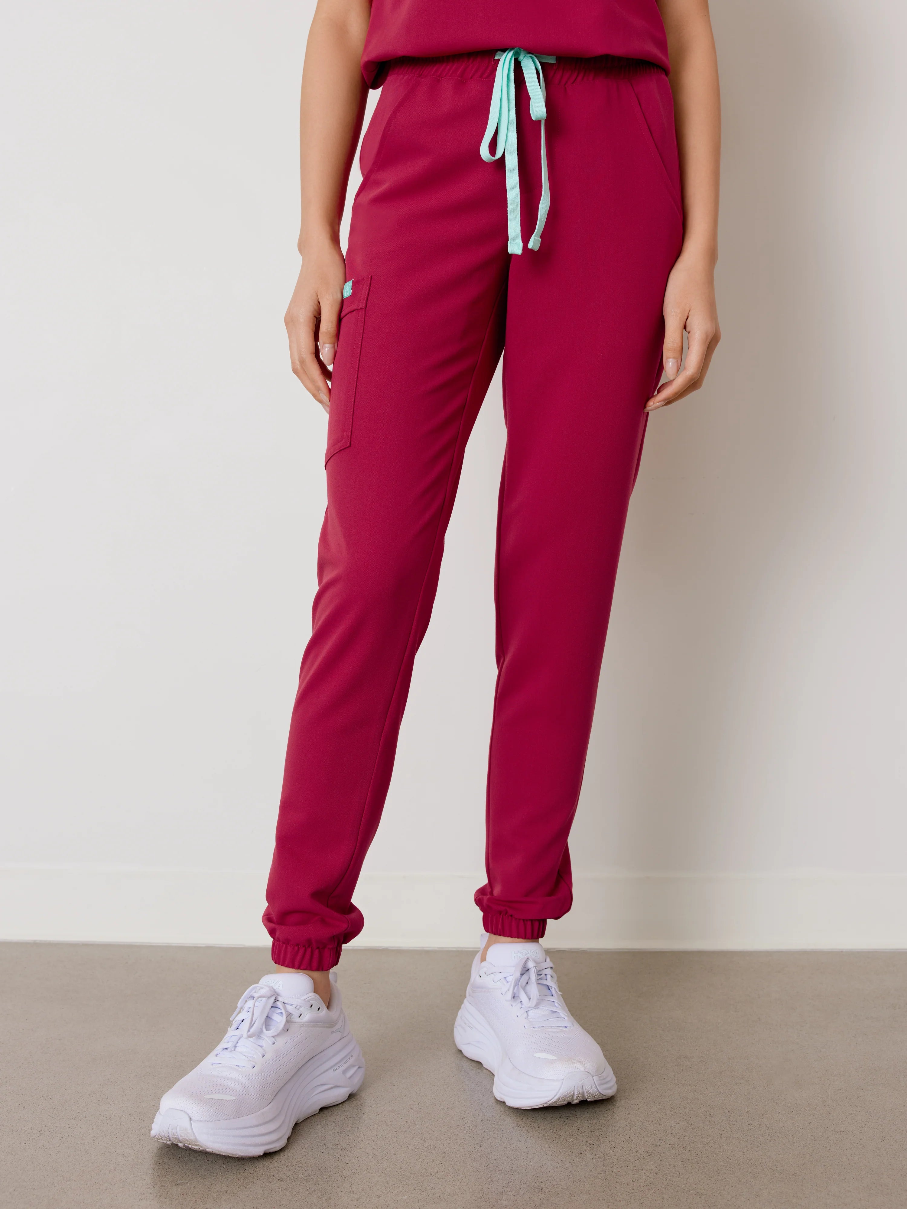 ROSIE RE-GARDE™ - WILD BERRY - Jogger Scrub Pants - SILVADUR™ - Final Sale