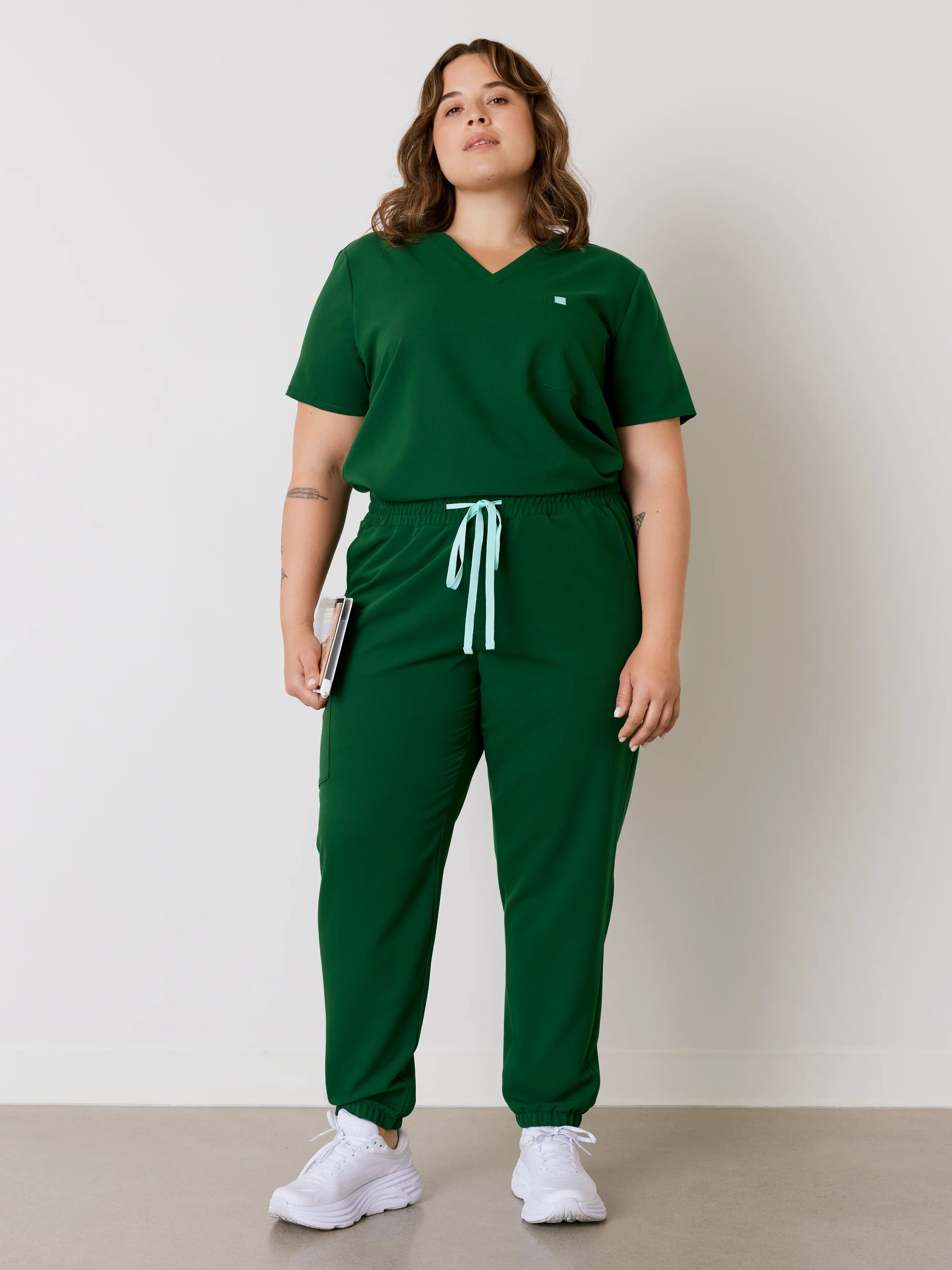 ROSIE RE-GARDE™ - EDEN GREEN - Jogger Scrub Pants - SILVADUR™ - Final Sale