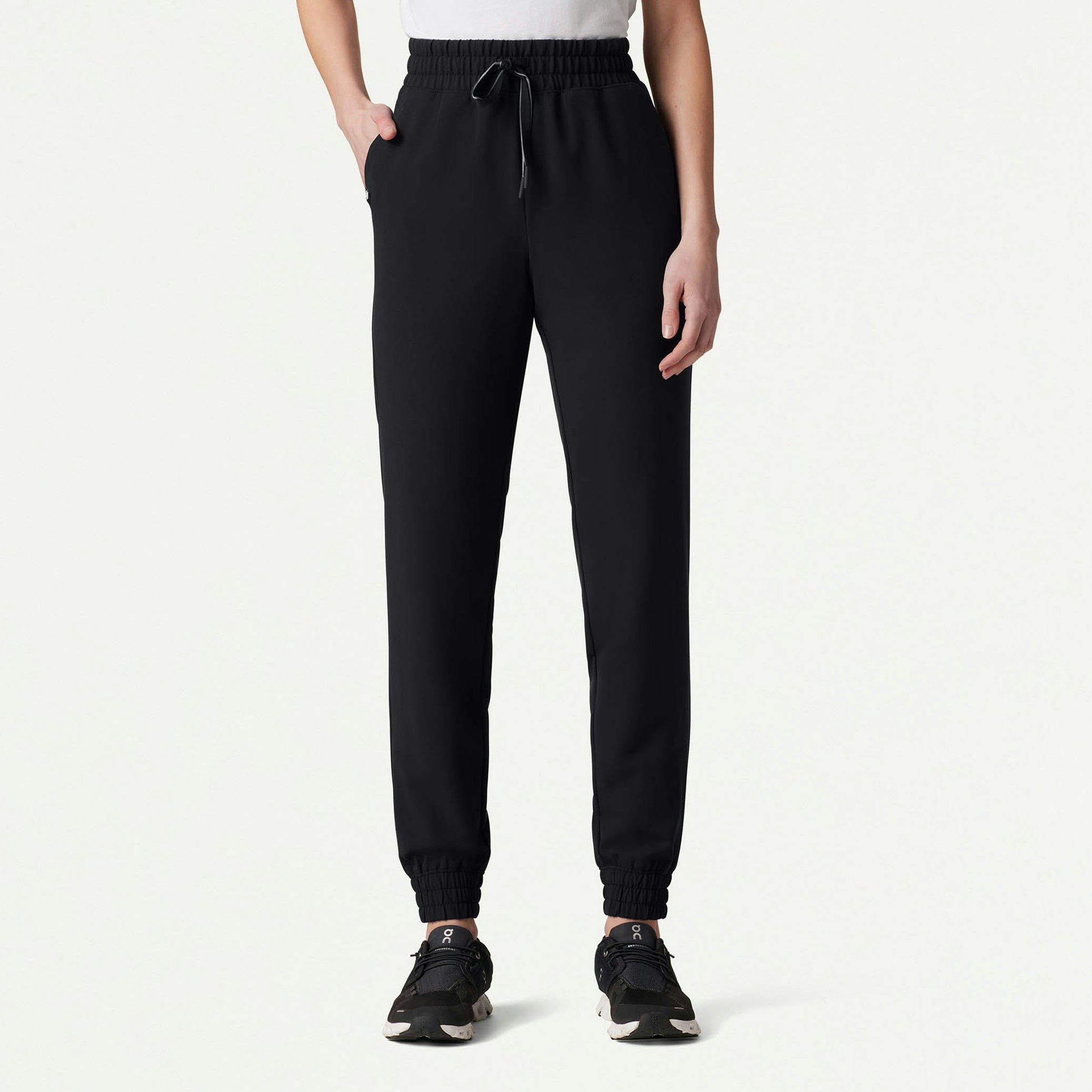 Kerr 365 High Waisted Scrub Jogger - Black
