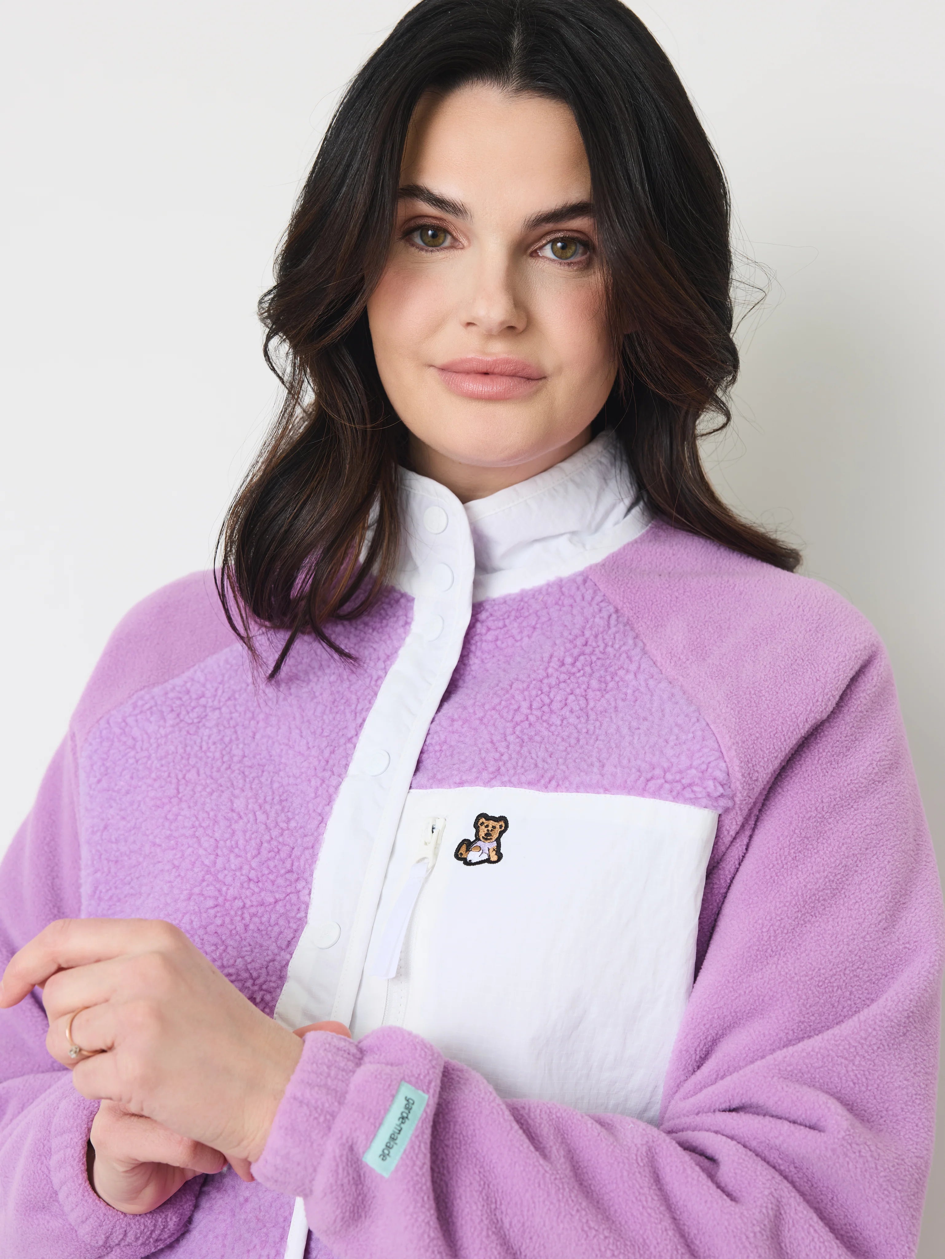 Sherpa Vest - Lilac