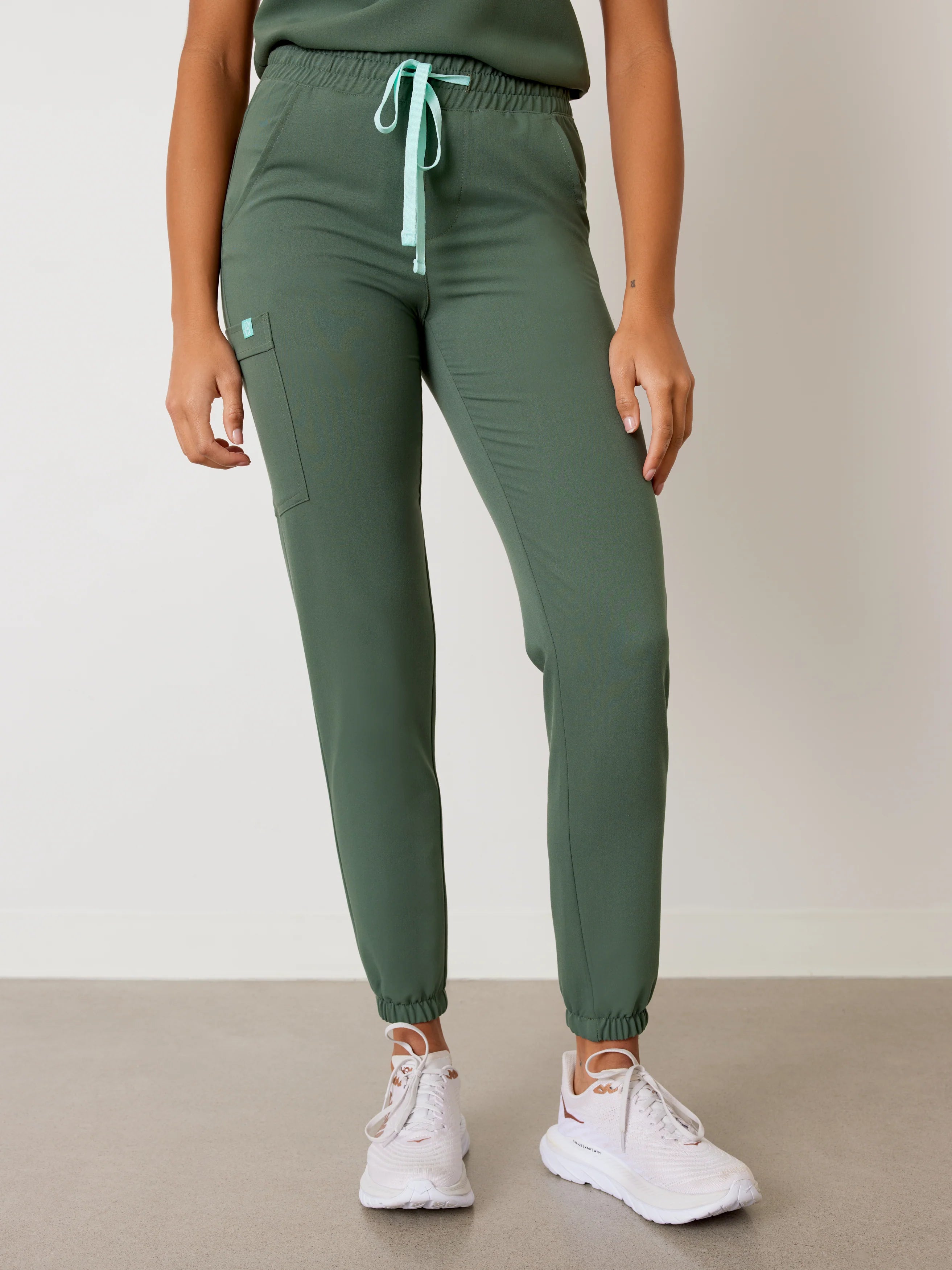 ROSIE RE-GARDE™ - EUCALYPTUS - Jogger Scrub Pants - SILVADUR™ - Final Sale