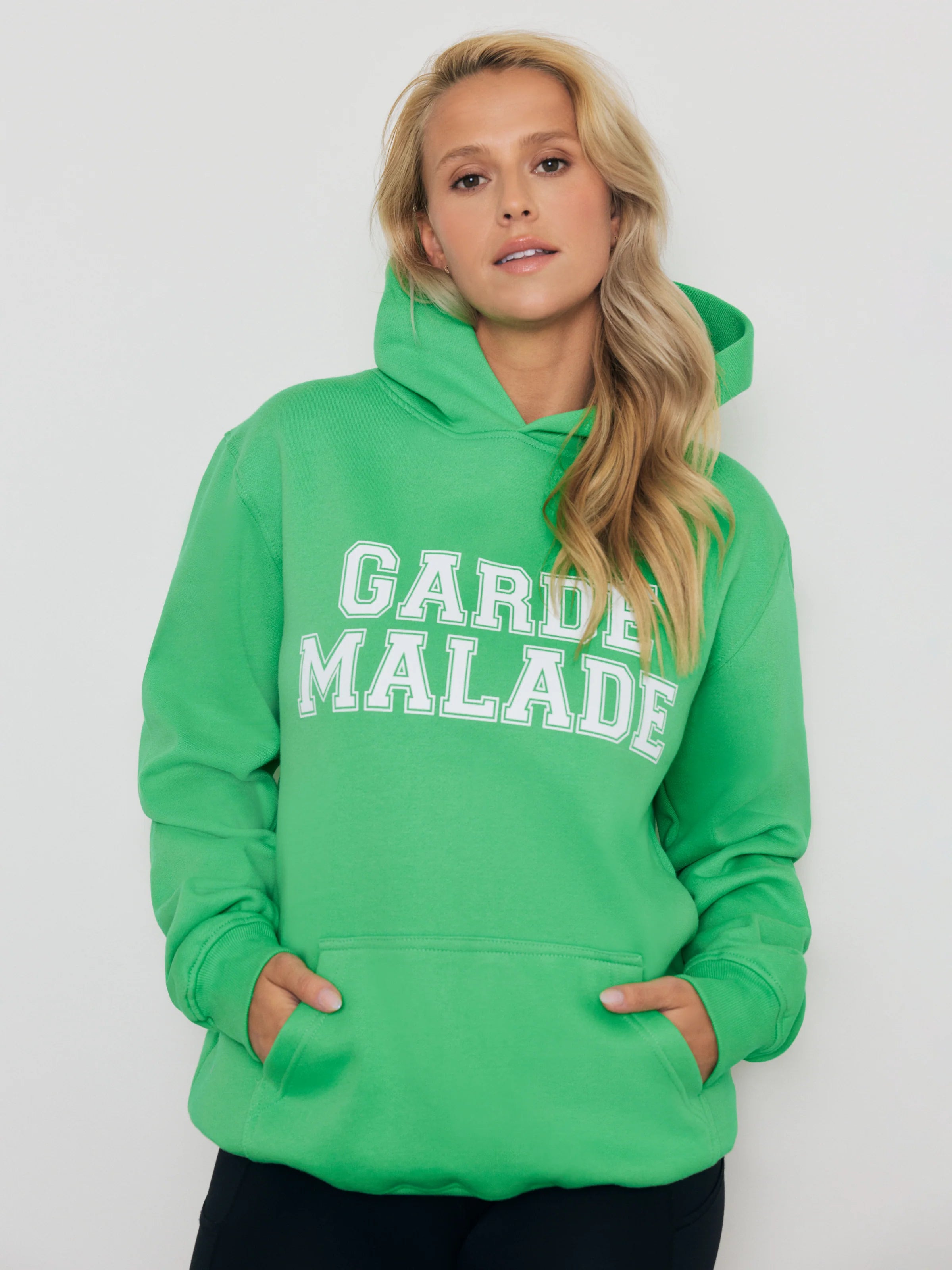 Premium Heavyweight Hoodie – College - Green - FINAL SALE