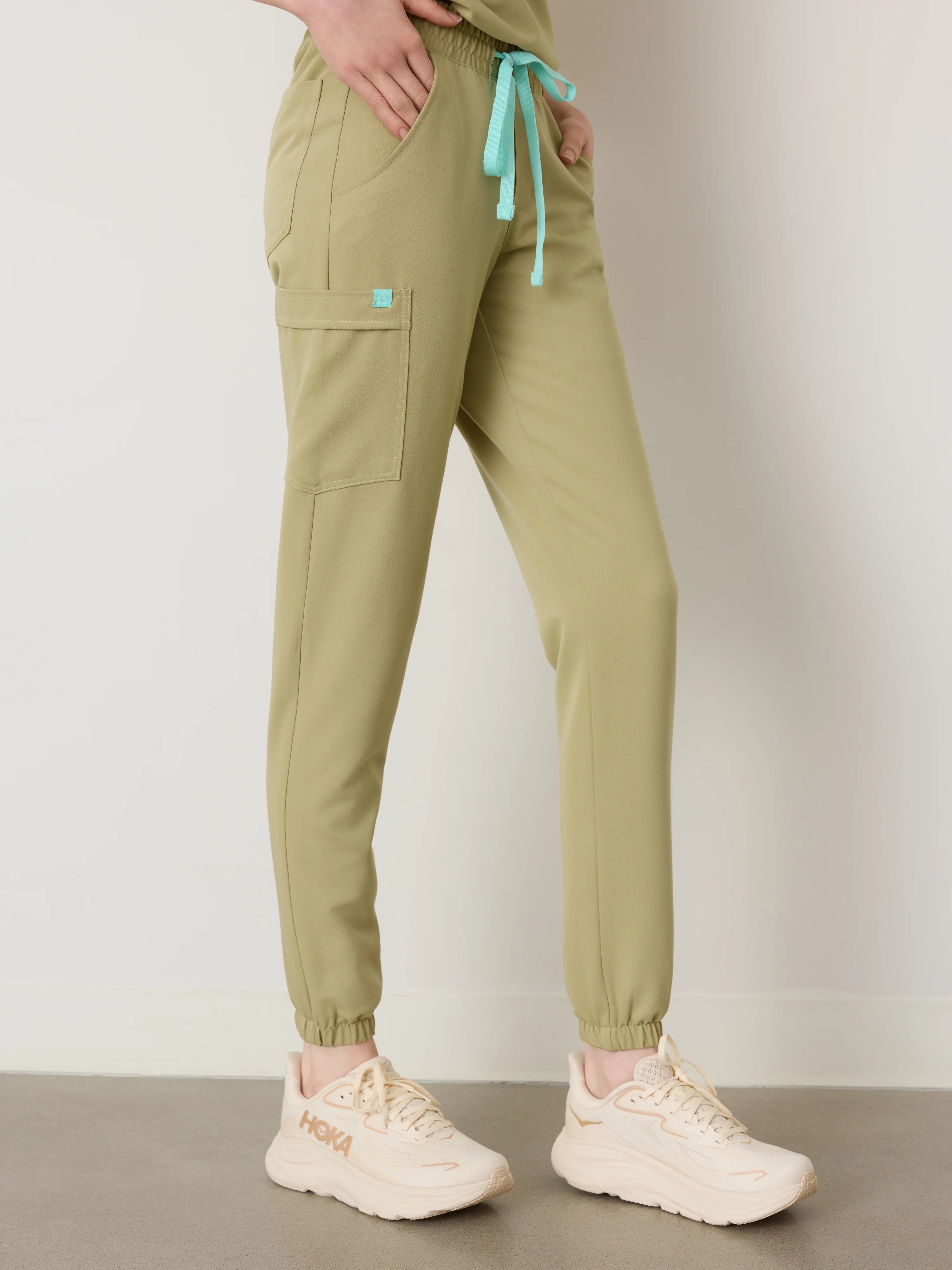 ROSIE RE-GARDE™ - SAGE - Jogger Scrub Pants - SILVADUR™