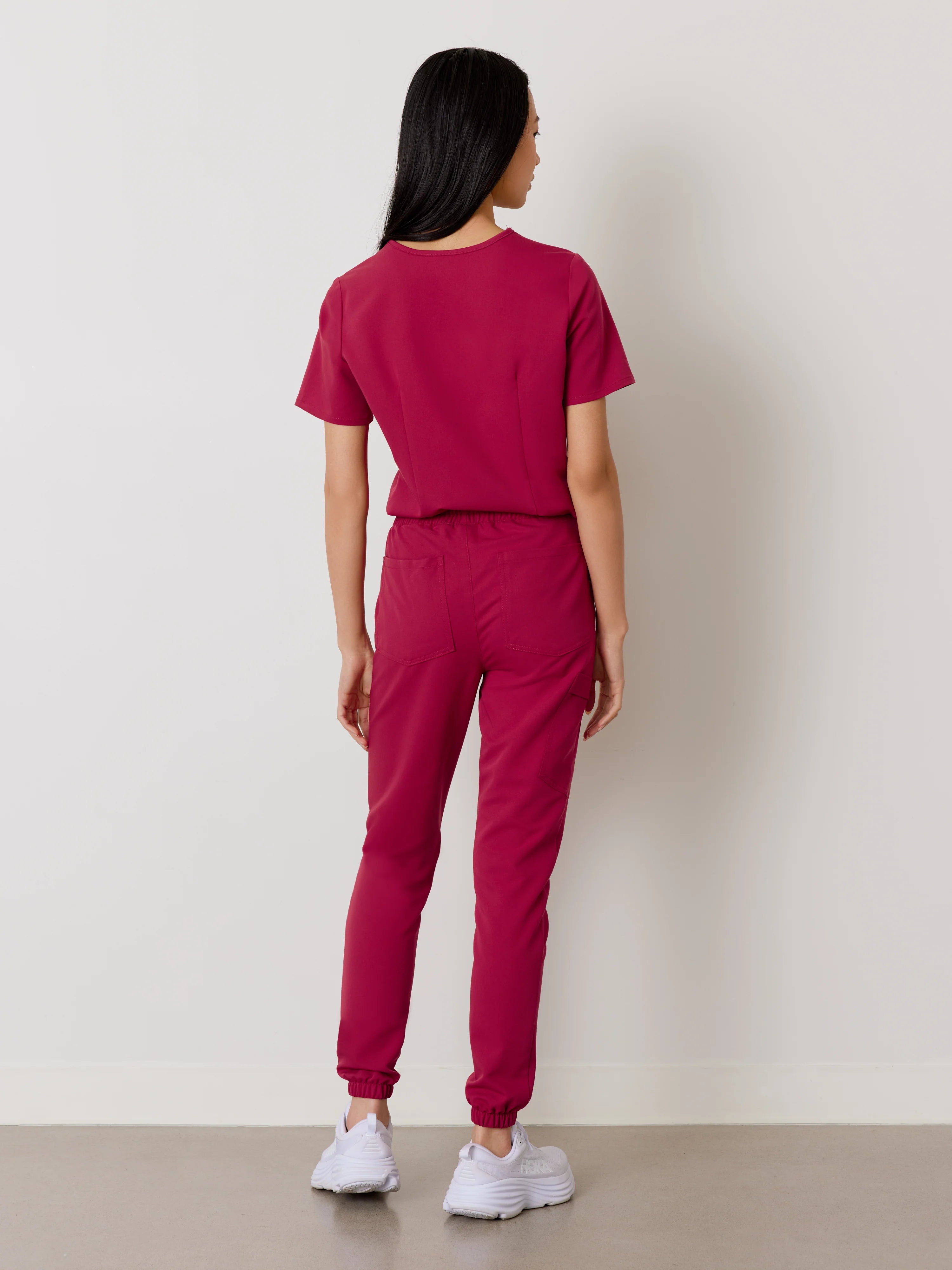 ROSIE RE-GARDE™ - WILD BERRY - Jogger Scrub Pants - SILVADUR™ - Final Sale
