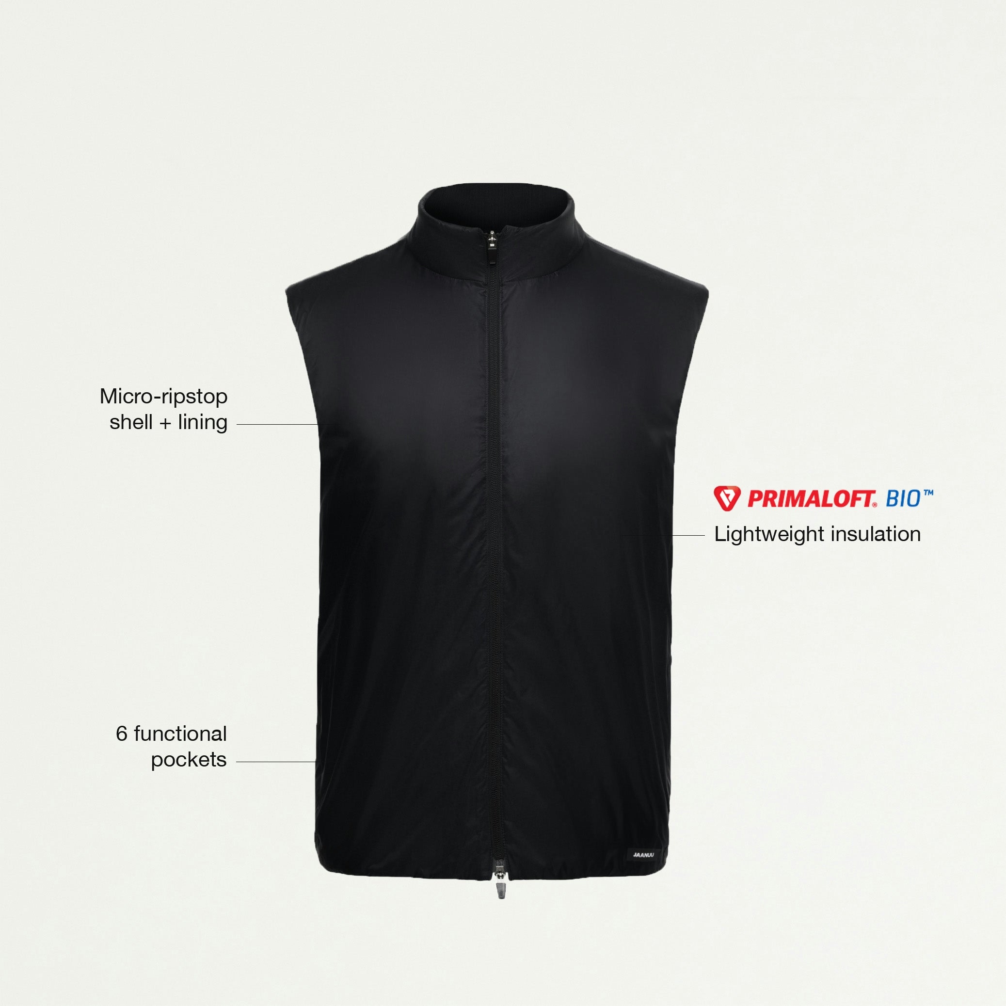 Phantom Insulated Vest - Black