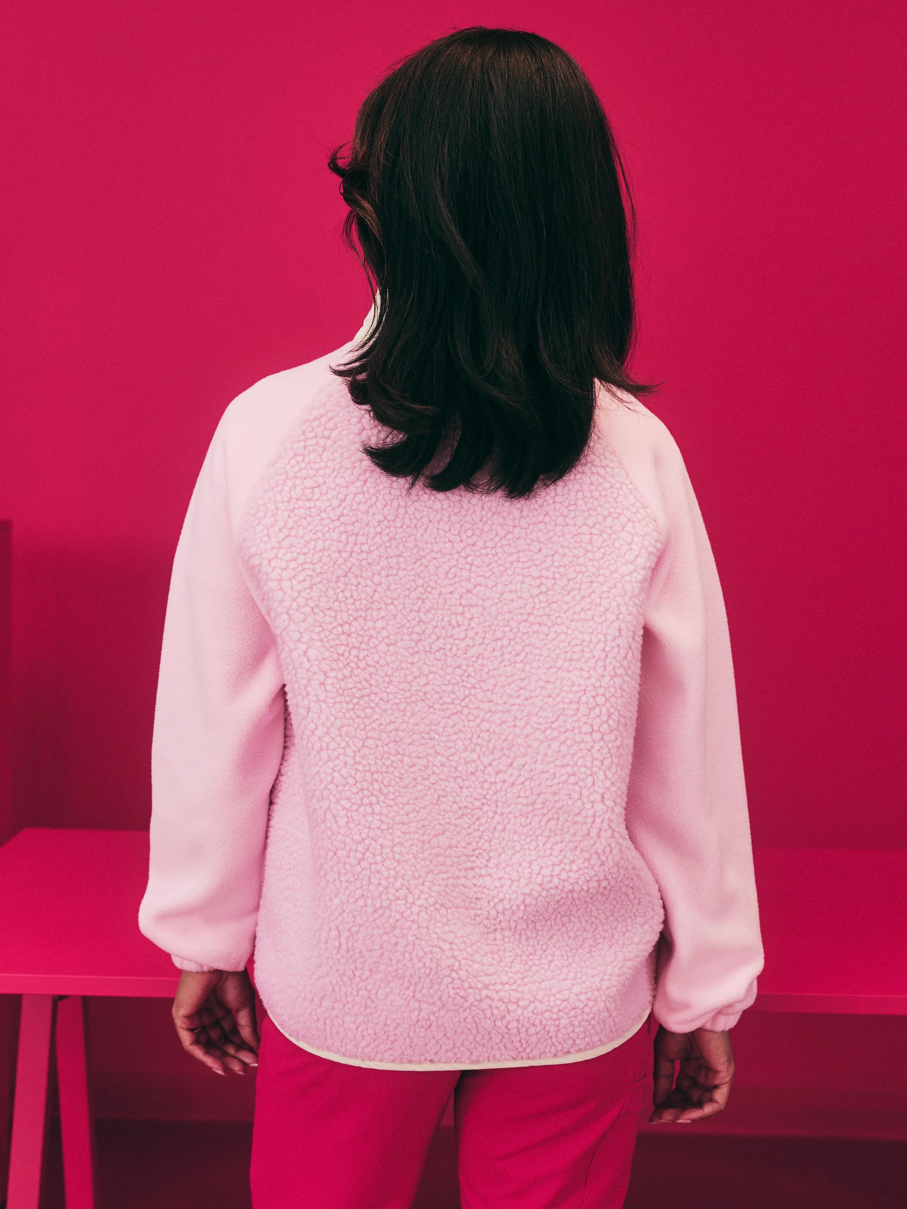 Sherpa Vest - G-M x Anna The Nurse - Rose