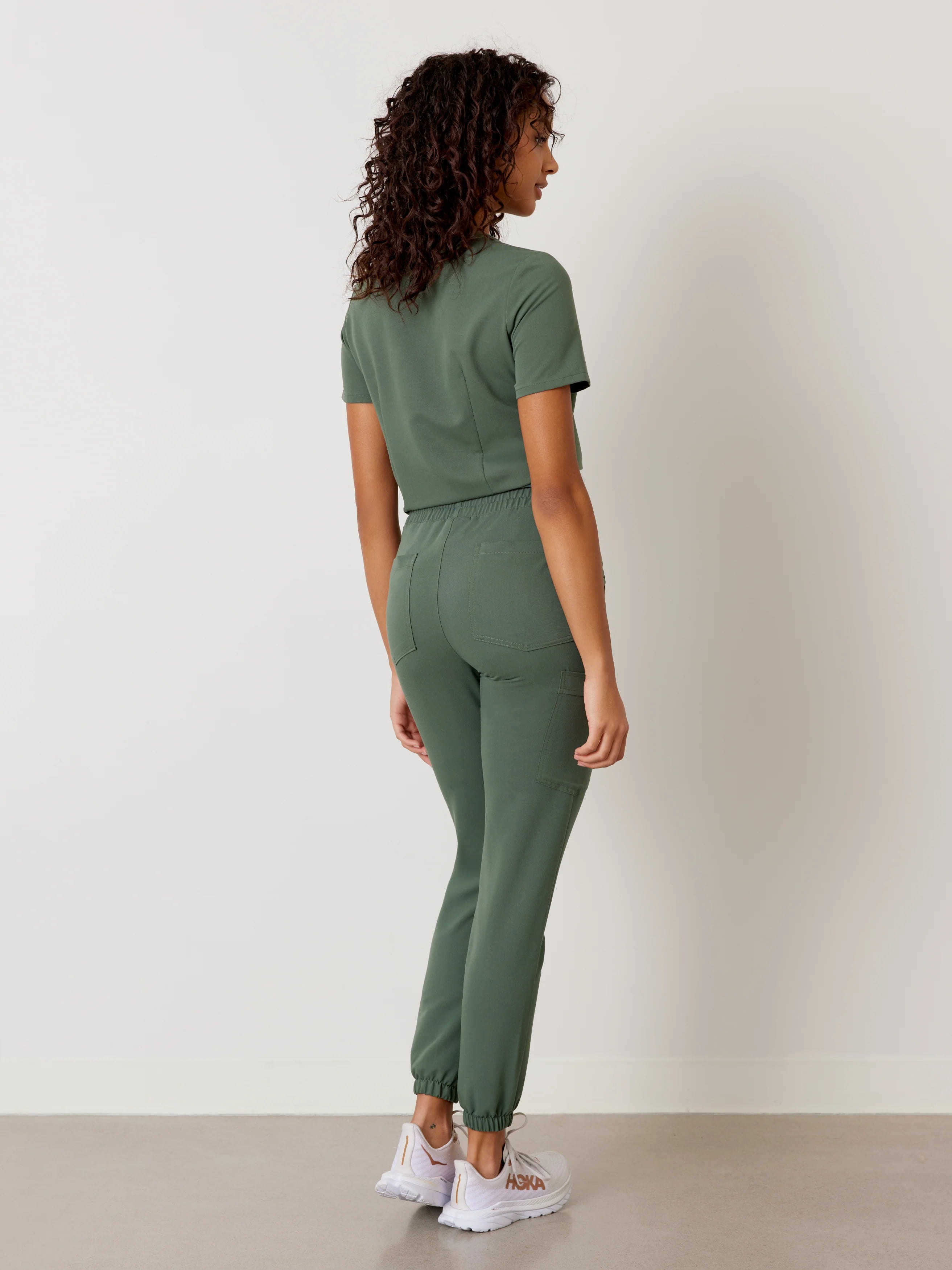 ROSIE RE-GARDE™ - EUCALYPTUS - Jogger Scrub Pants - SILVADUR™ - Final Sale