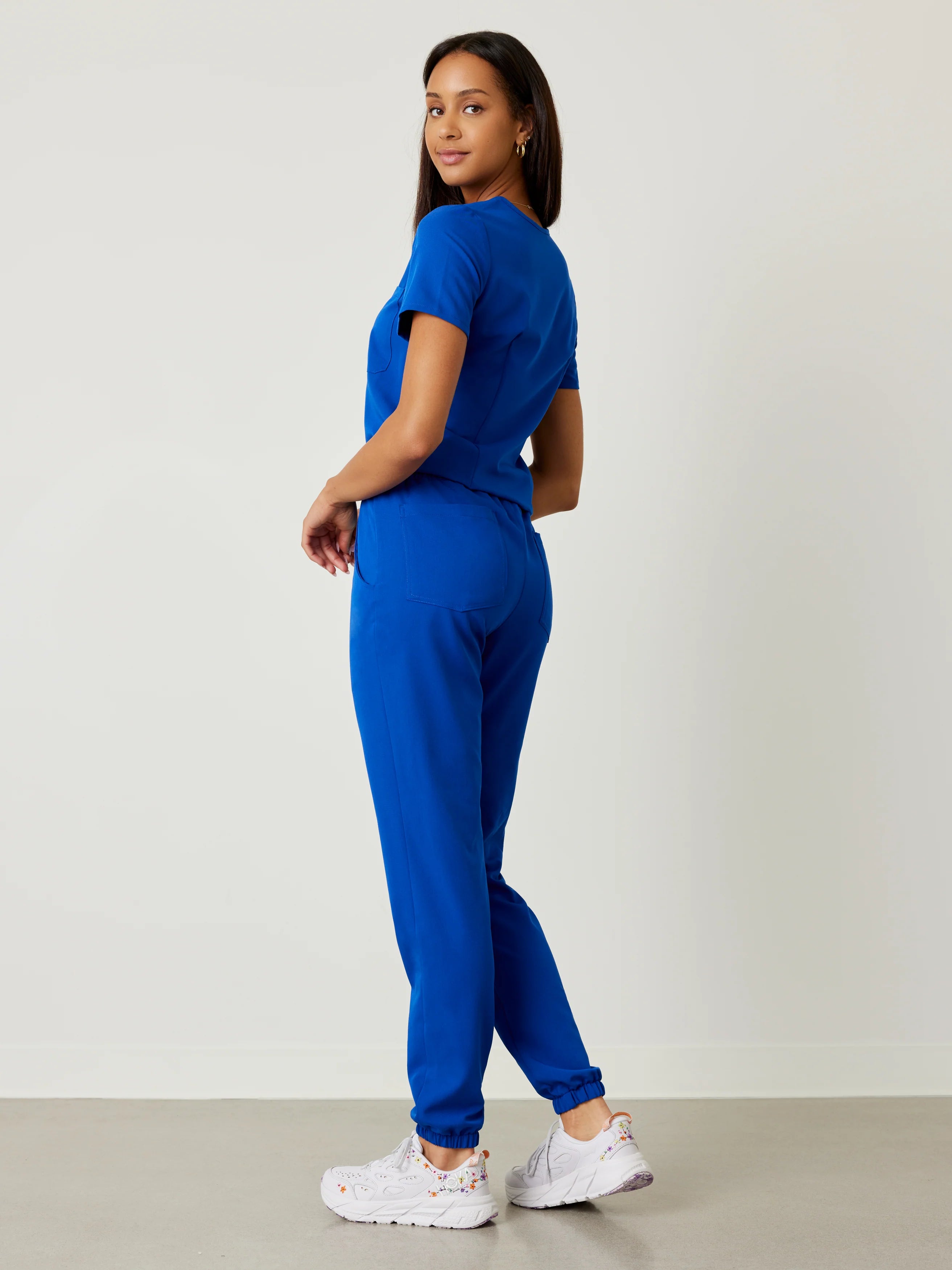 ROSIE RE-GARDE™ - ROYAL BLUE - Jogger Scrub Pants - SILVADUR™