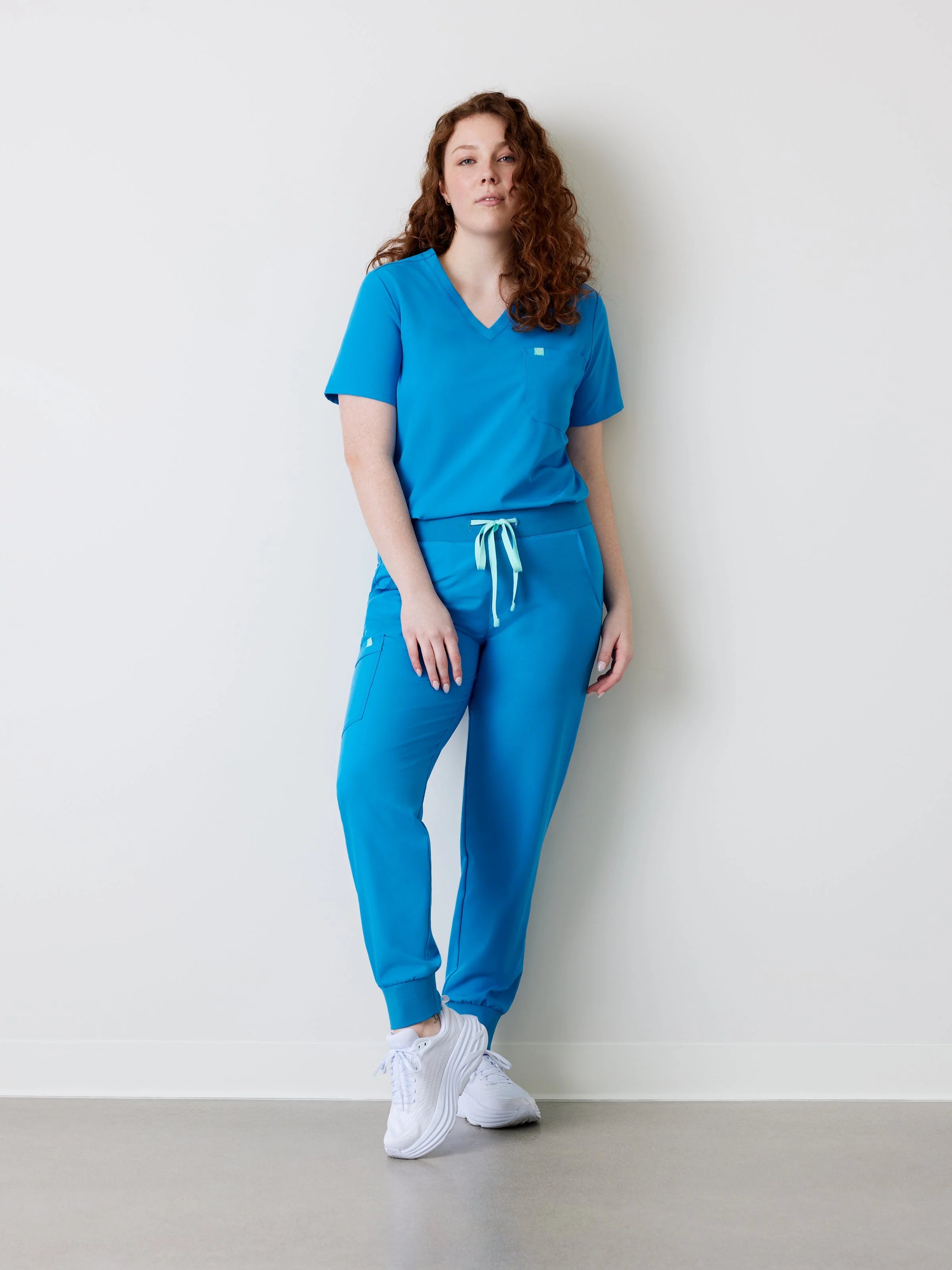 DEMI RE-GARDE™ - AZURE BLUE - Jogger Scrub Pants - Final Sale