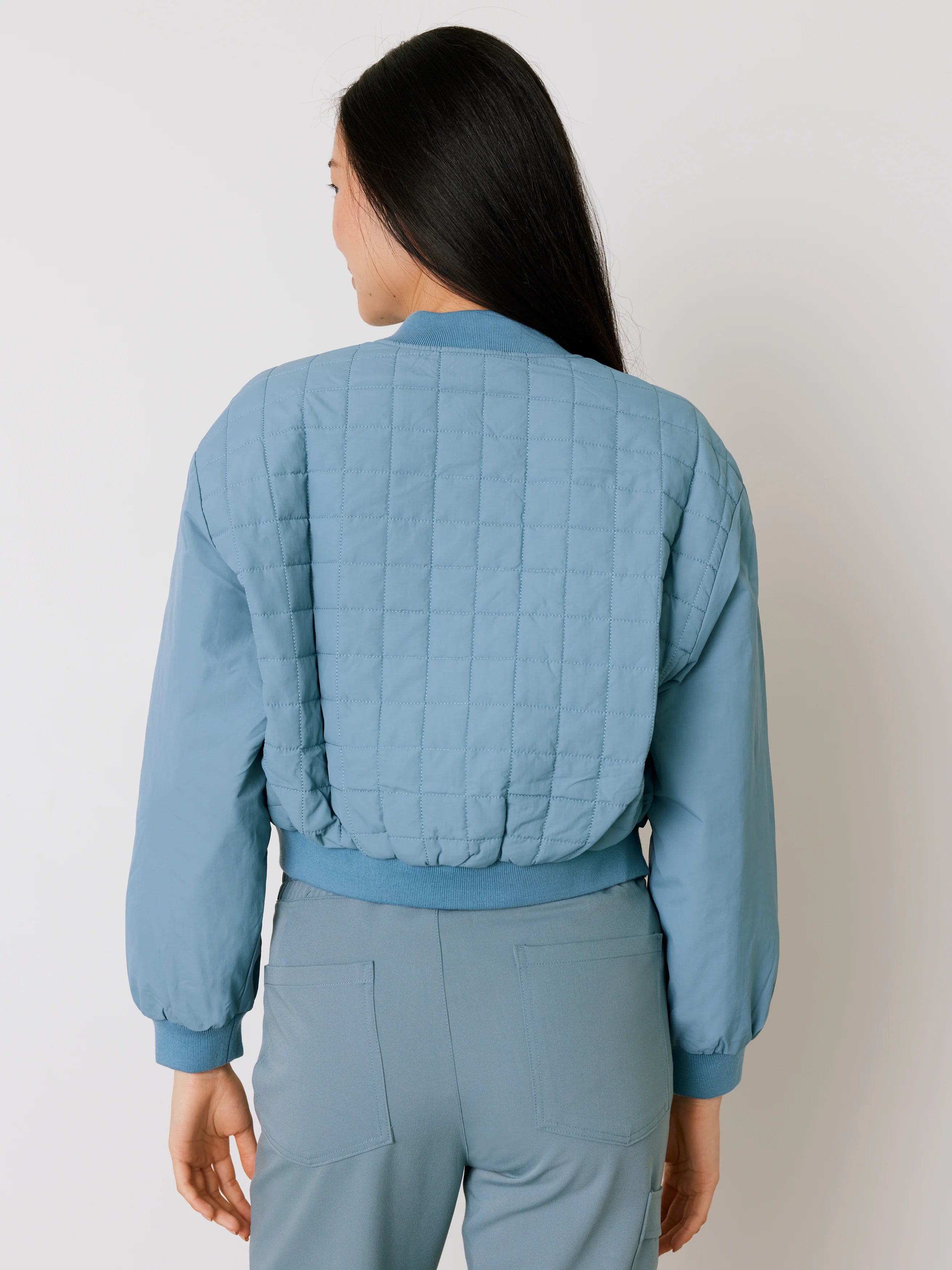 Bomber Jacket - Ocean Grey - FINAL SALE