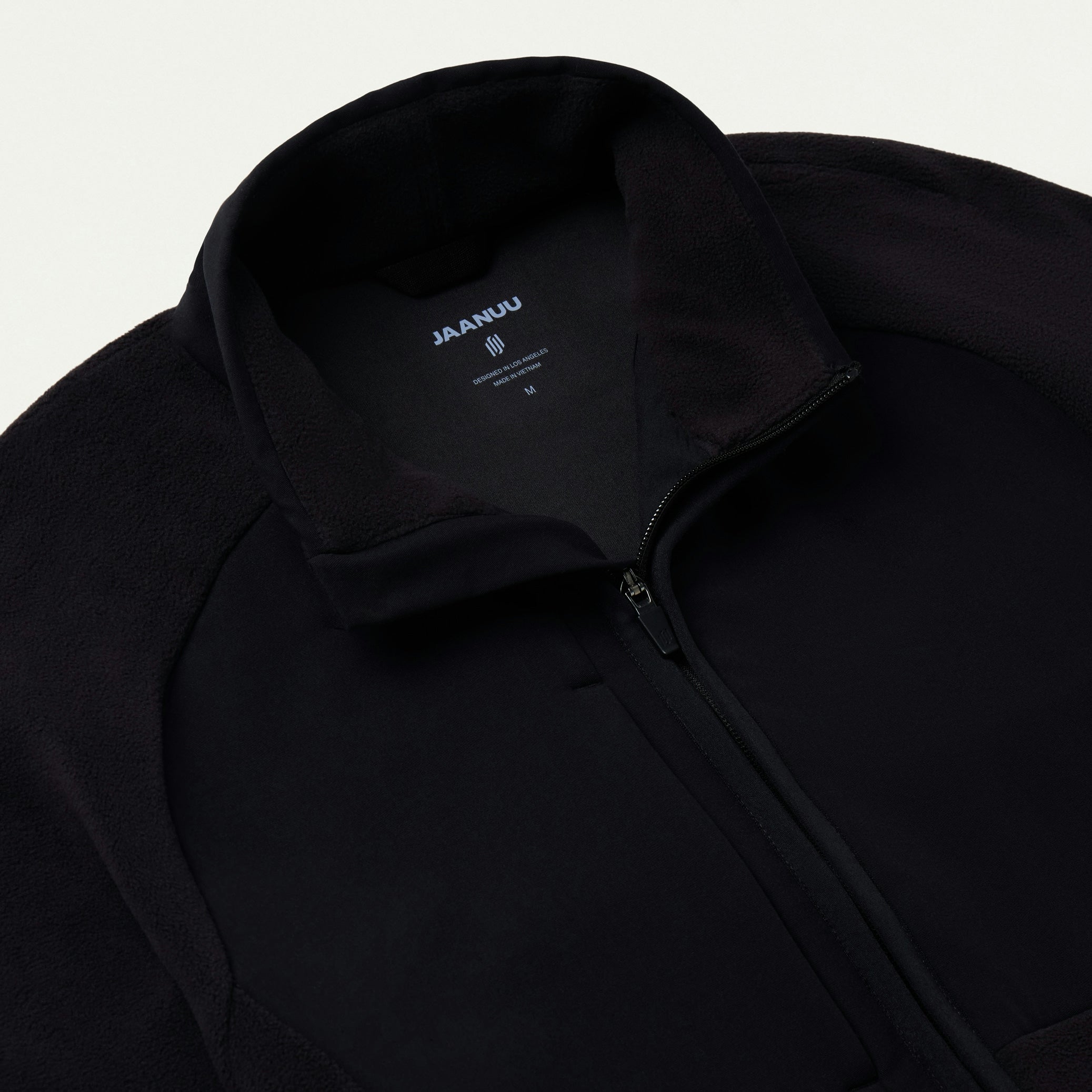 Cloud Hybrid Fleece Jacket - Black