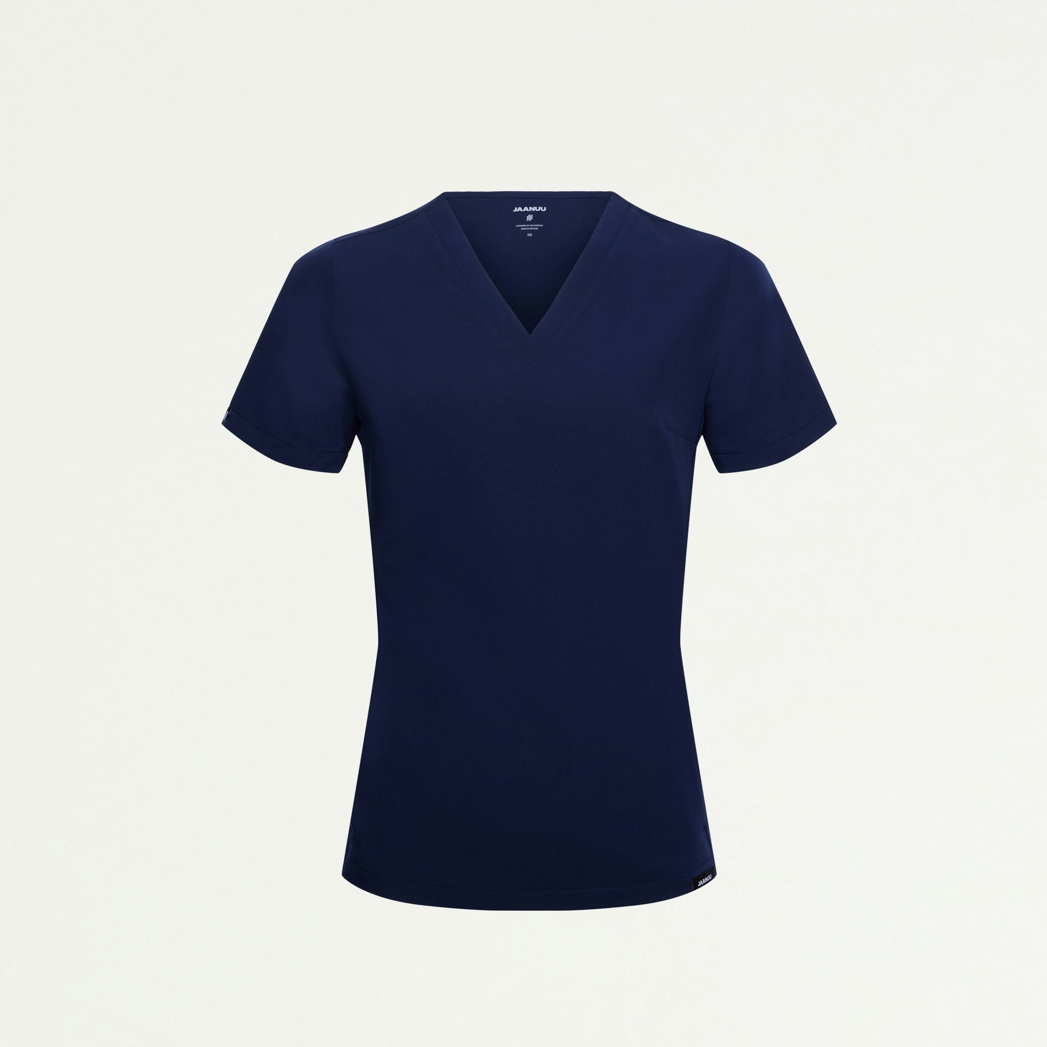 Carte Slim 2-Pocket Scrub Top - Midnight Navy