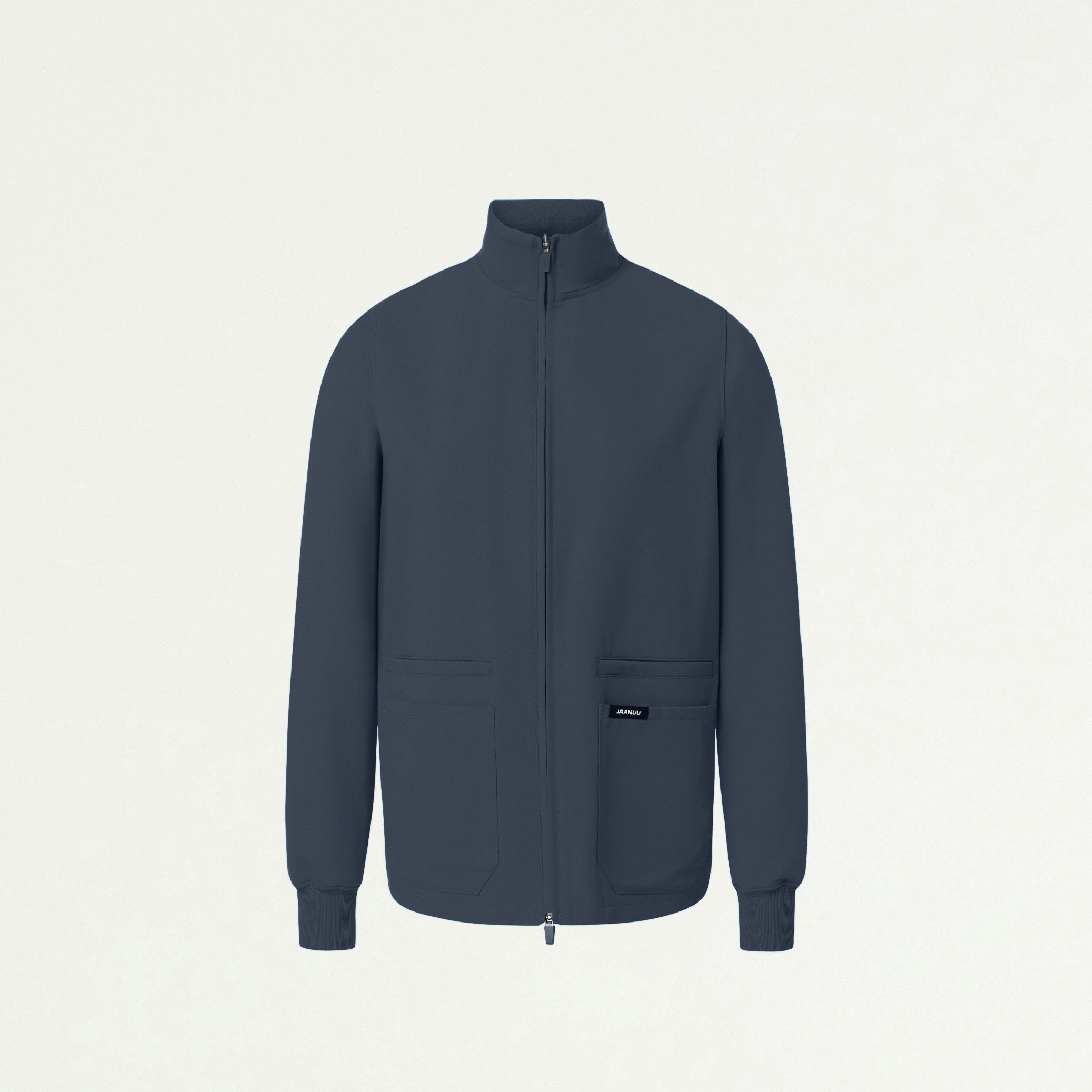 Ceri Essential 6-Pocket Scrub Jacket - Carbon Gray