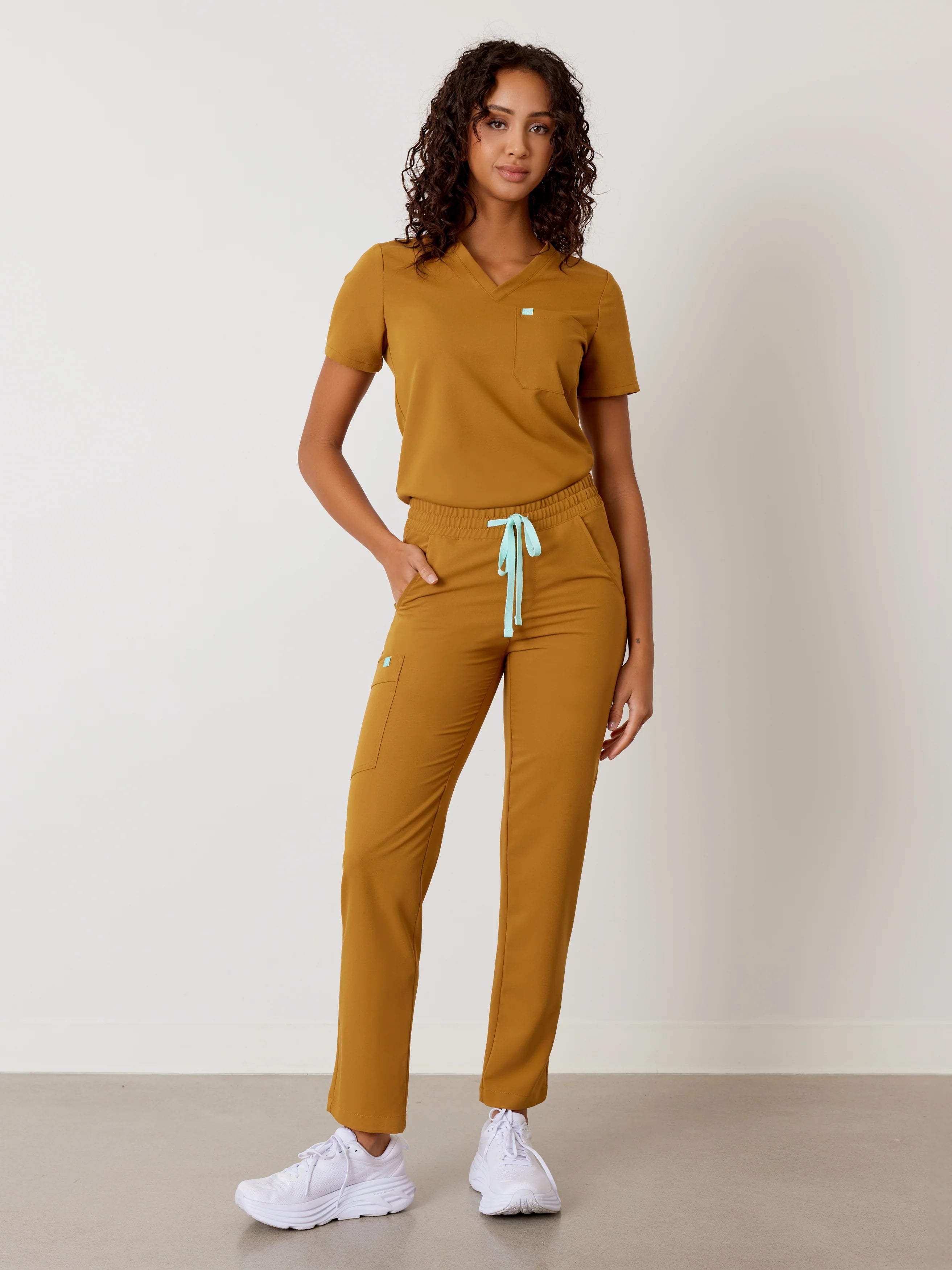 JULIETA RE-GARDE™ - BRONZE - Straight Cut Scrub Pants - SILVADUR™ - Final Sale