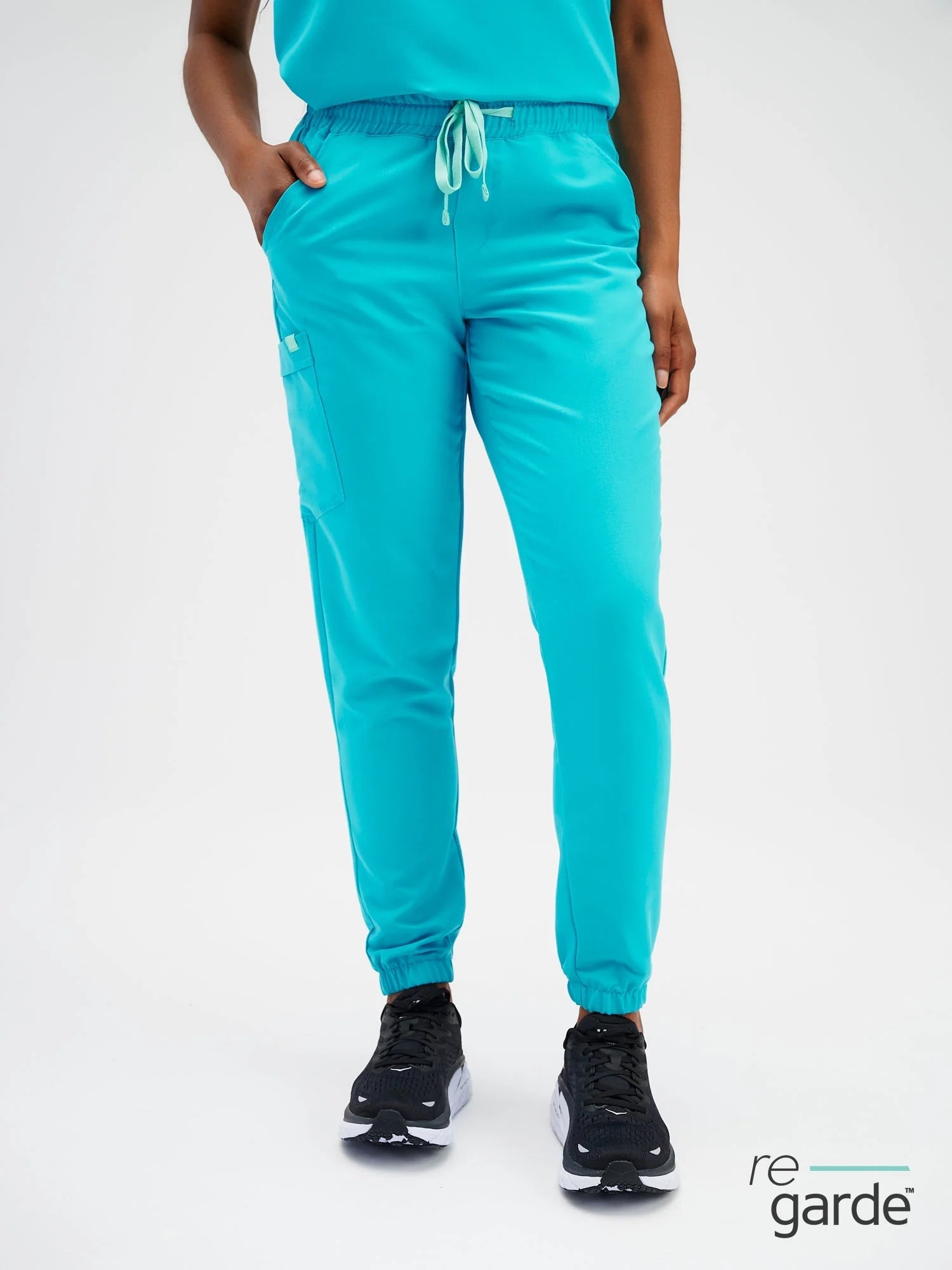 ROSIE RE-GARDE™ - TURQUOISE - Jogger Scrub Pants - Final Sale