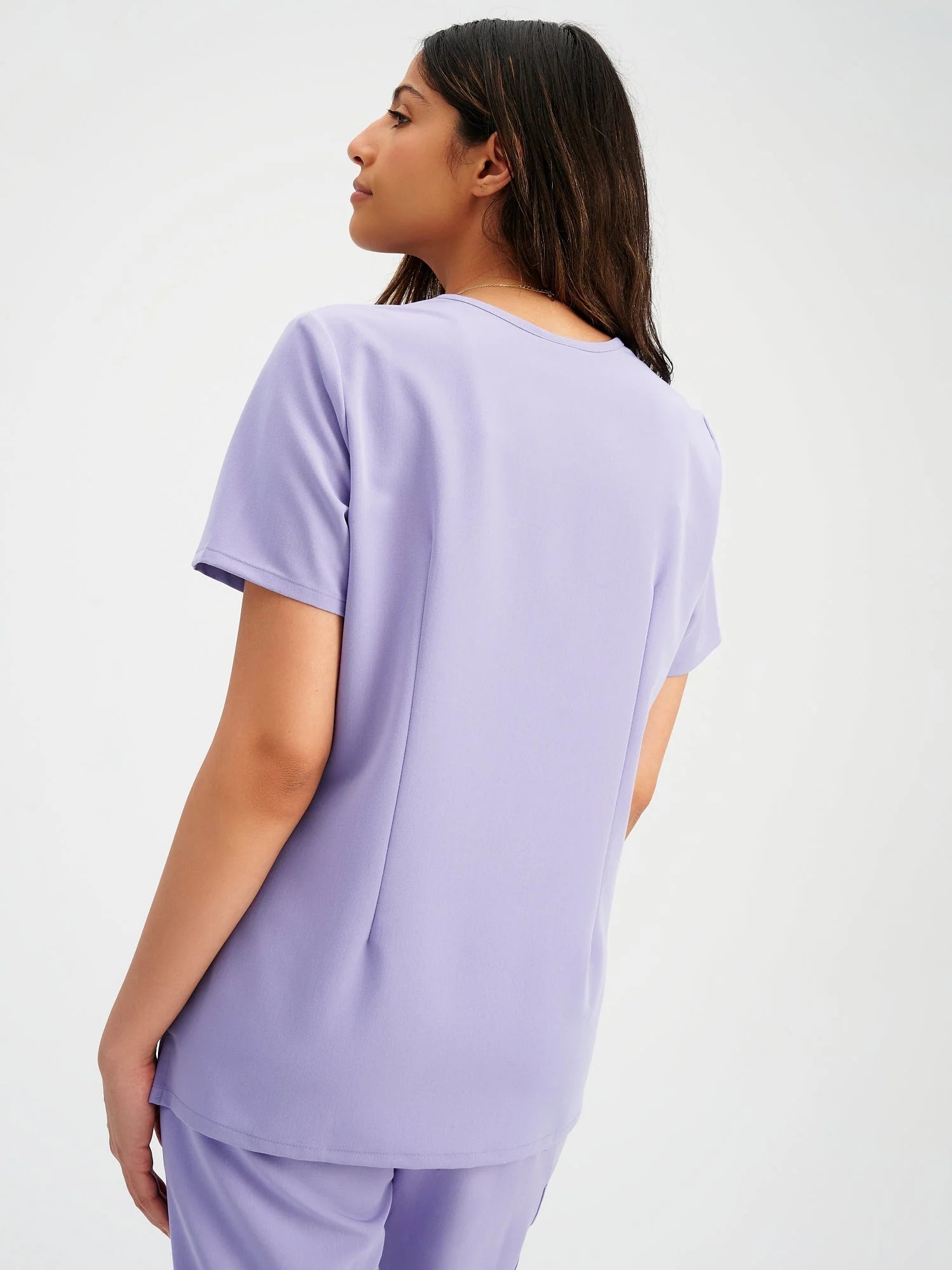 CHLOE RE-GARDE™ - LAVENDER - Three Pockets Scrub Top - Final Sale