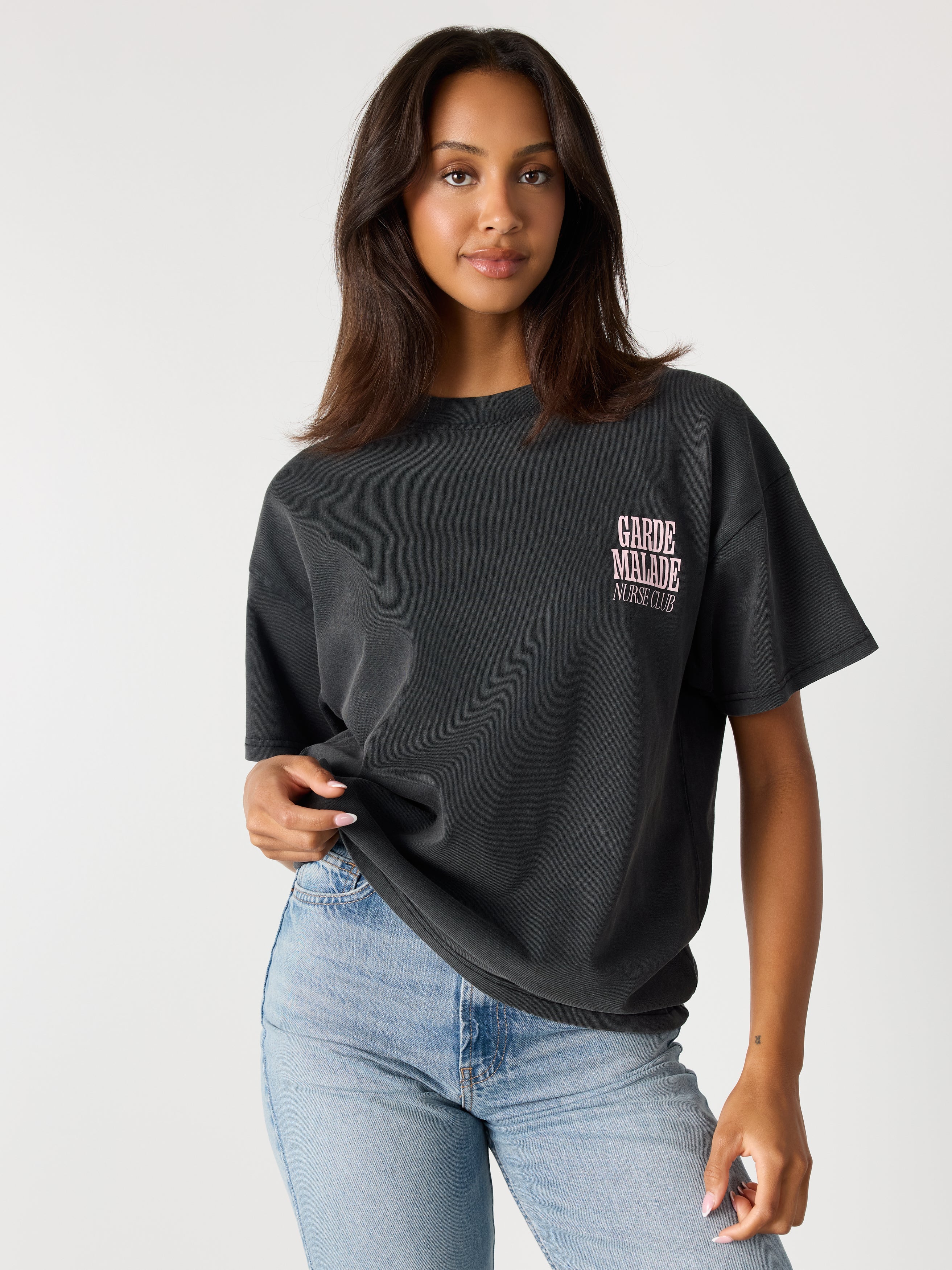 Oversized T-Shirt Unisexe - Nurses Are Amazing Pink