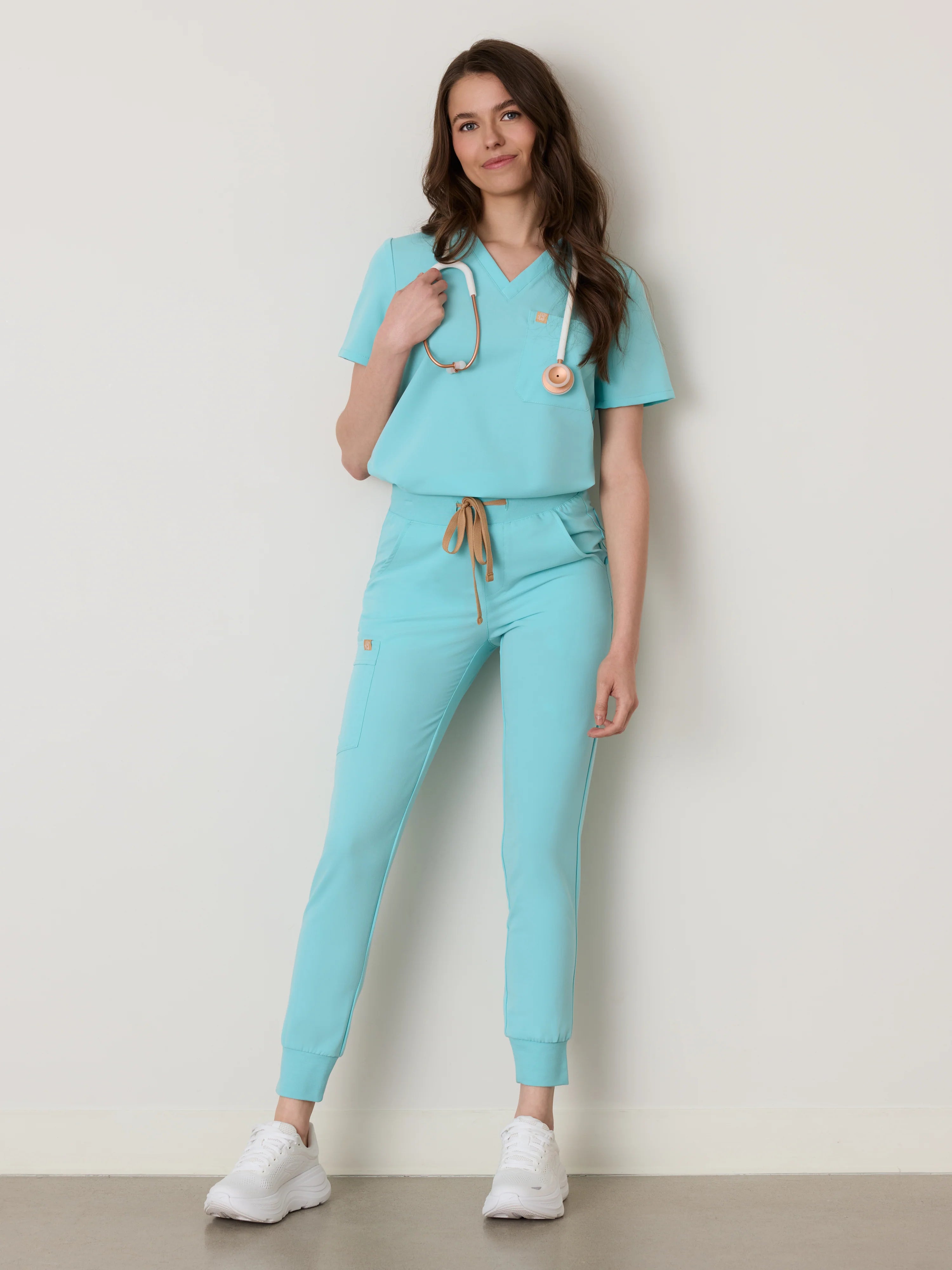 DEMI RE-GARDE™ - OCEAN TIDE - Jogger Scrub Pants - SILVADUR™