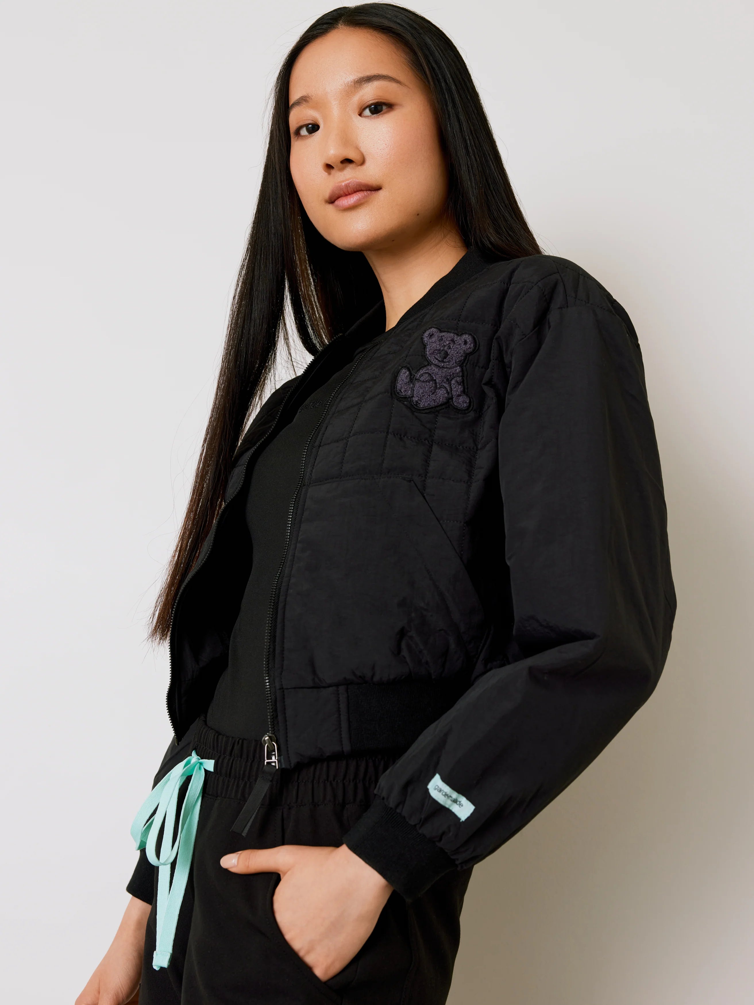 Bomber Jacket - Black - FINAL SALE