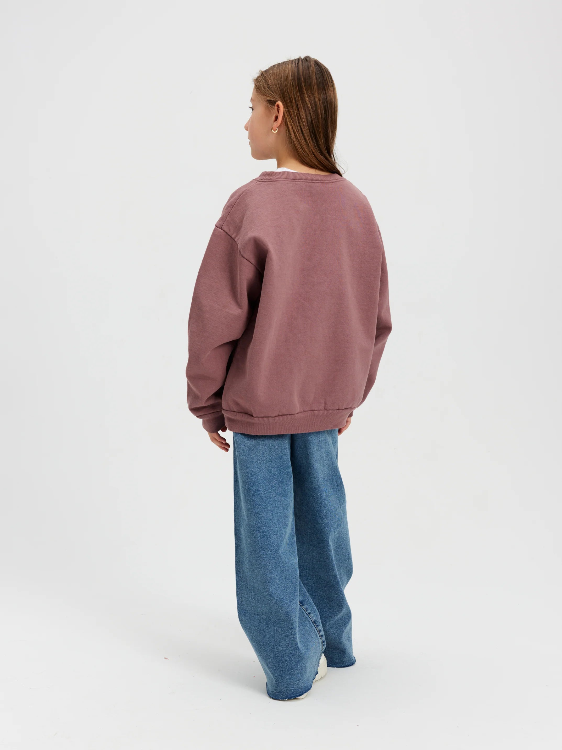 Kids Crewneck - Mommy is a hero - Antique Rose
