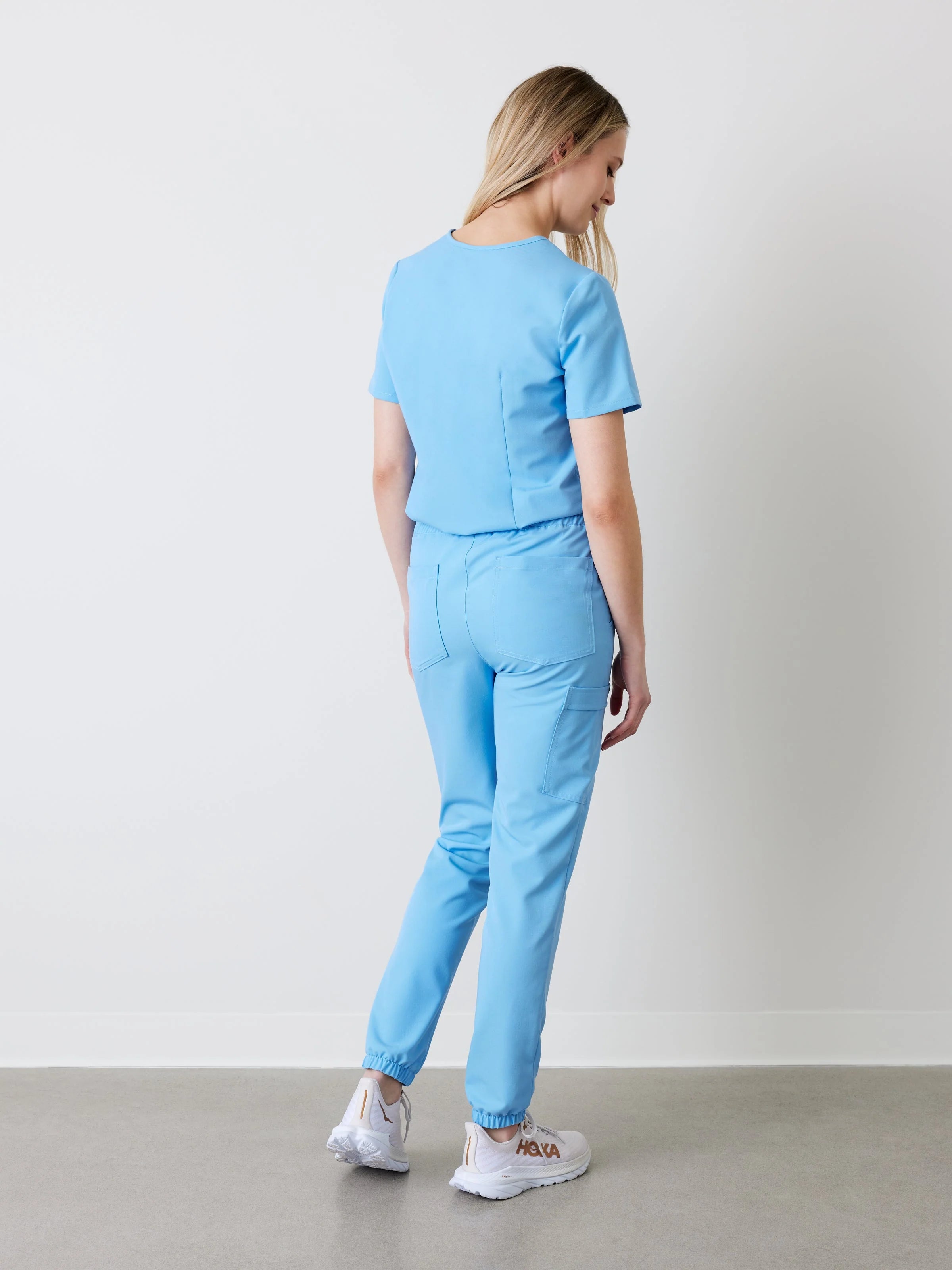 ROSIE RE-GARDE™ - CLASSIC BLUE - Jogger Scrub Pants - SILVADUR™