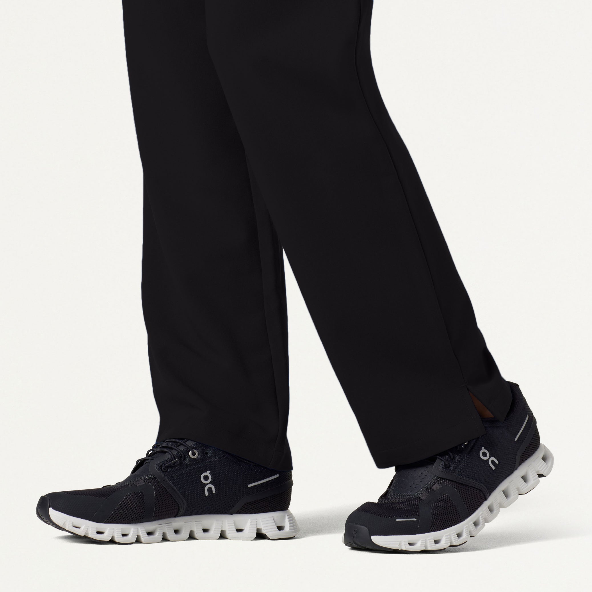 Xenos Essential Knit-Waist Scrub Pant - Black