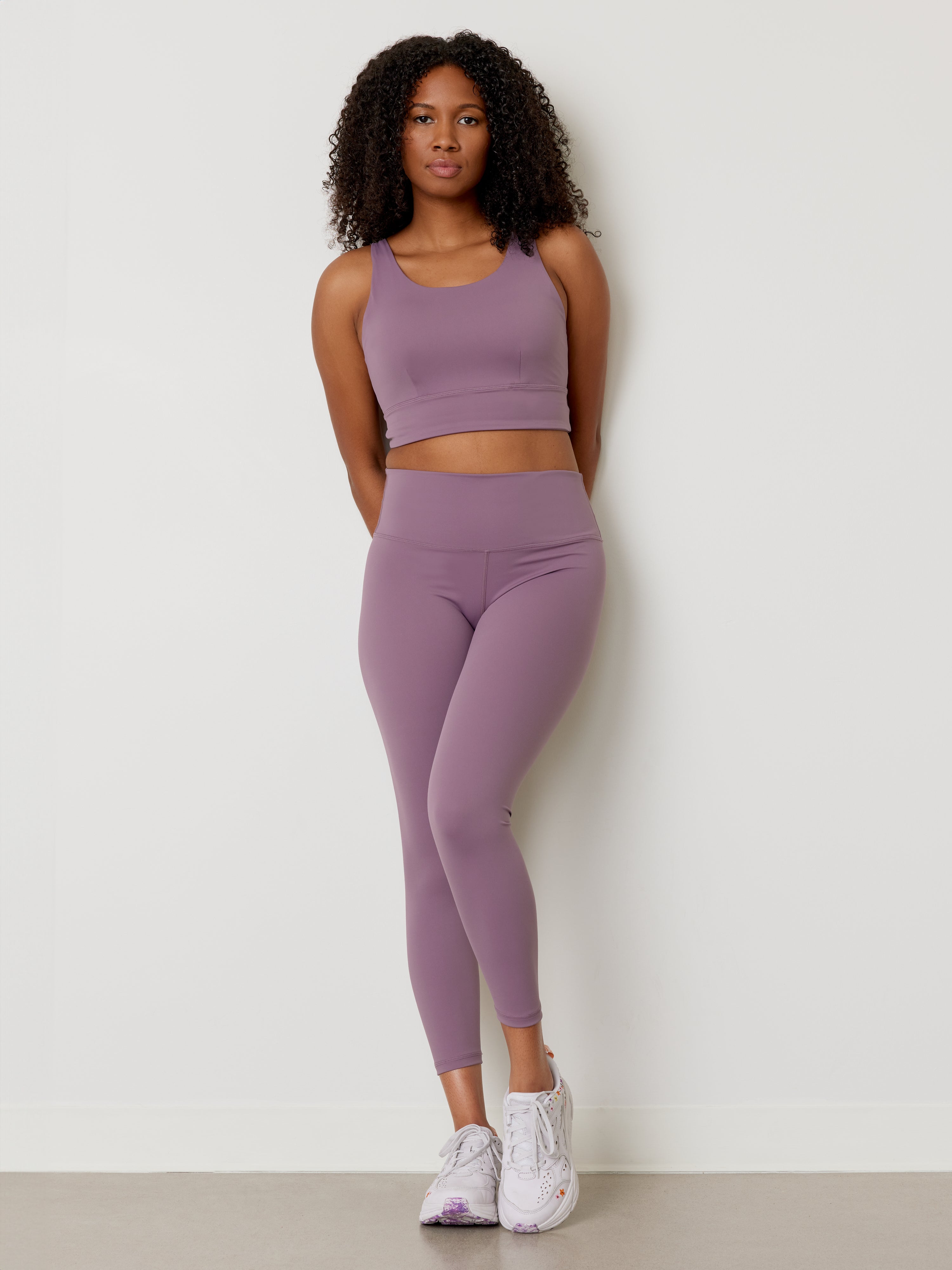 Legging 25" - Dusty Purple - Garde-Malade - FINAL SALE