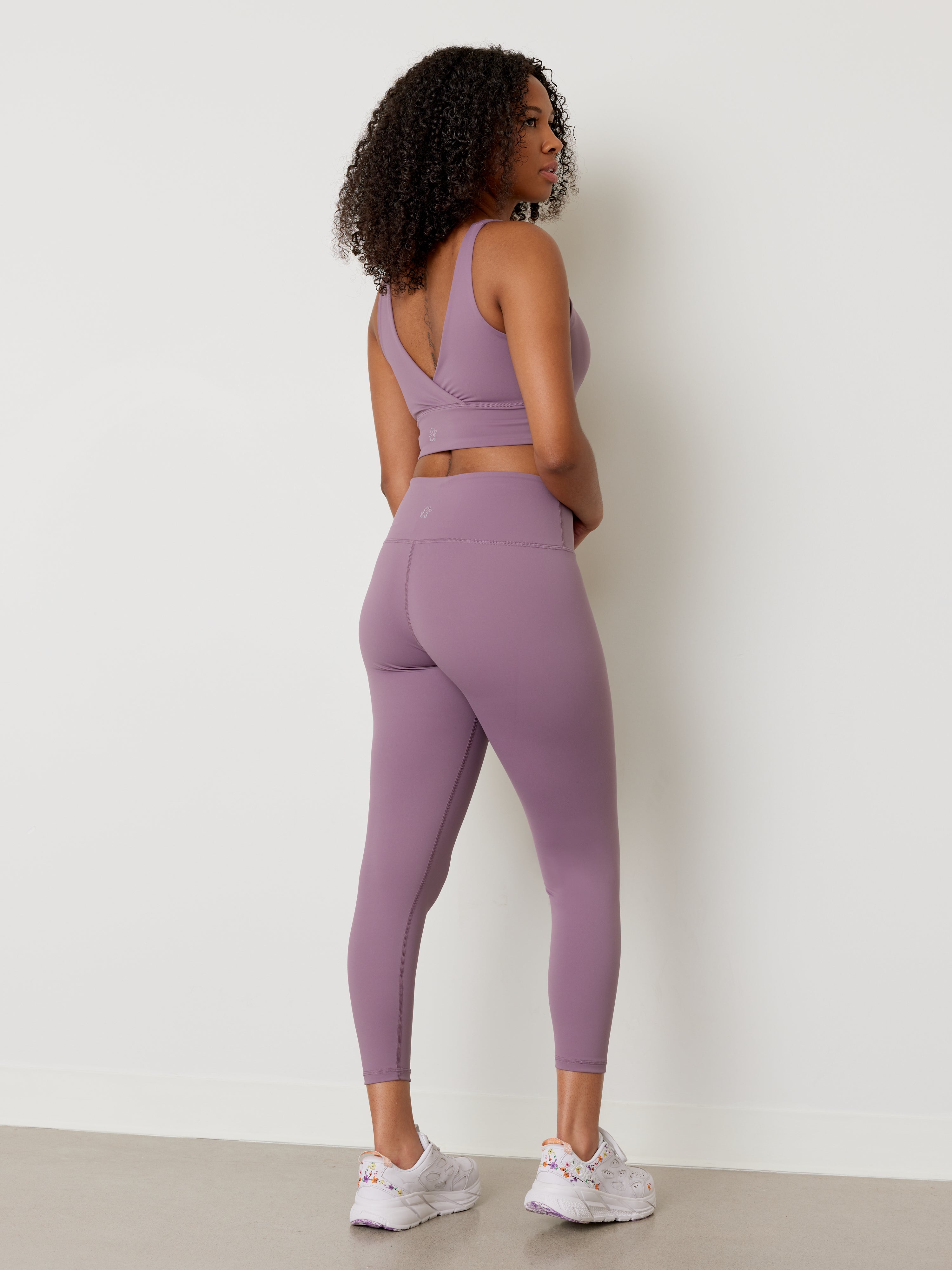 Legging 25" - Dusty Purple - Garde-Malade - FINAL SALE
