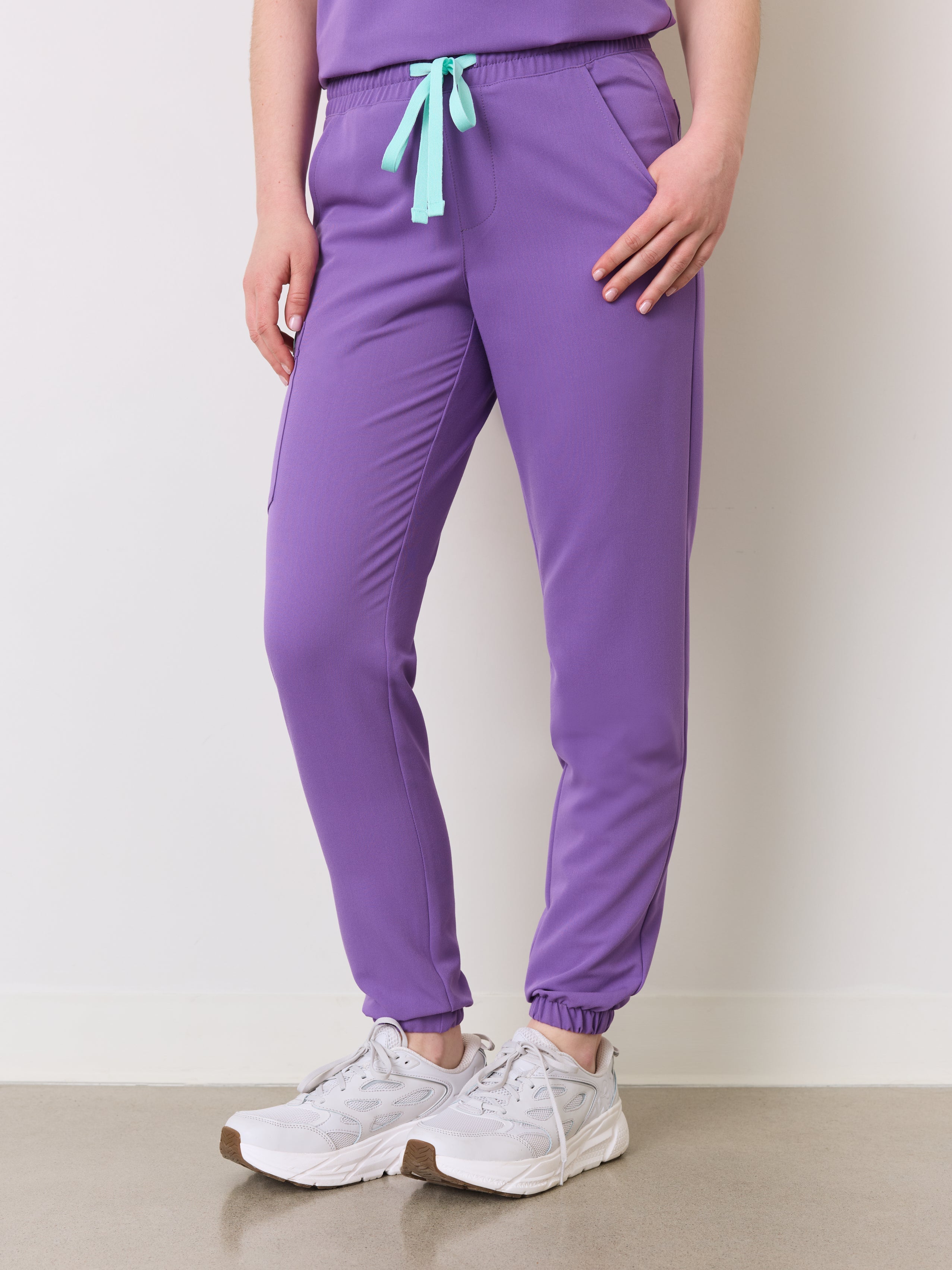 ROSIE RE-GARDE™ - ROYAL LILAC - Jogger Scrub Pants - SILVADUR™