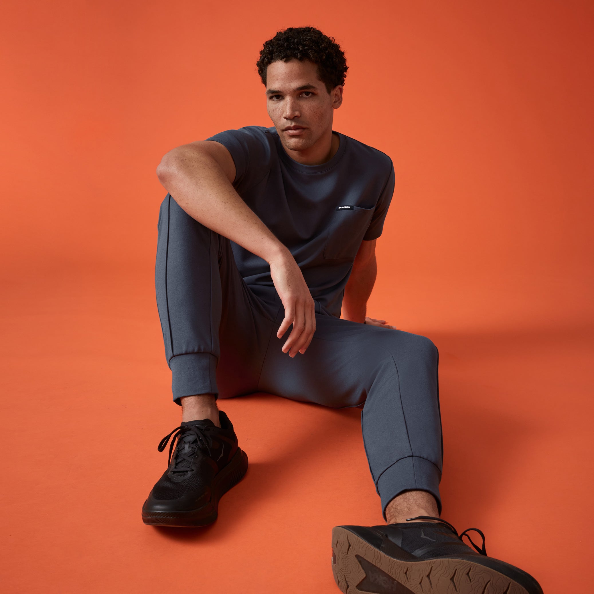 Rowan Slim UltraSOFT Scrub Jogger - Carbon Gray