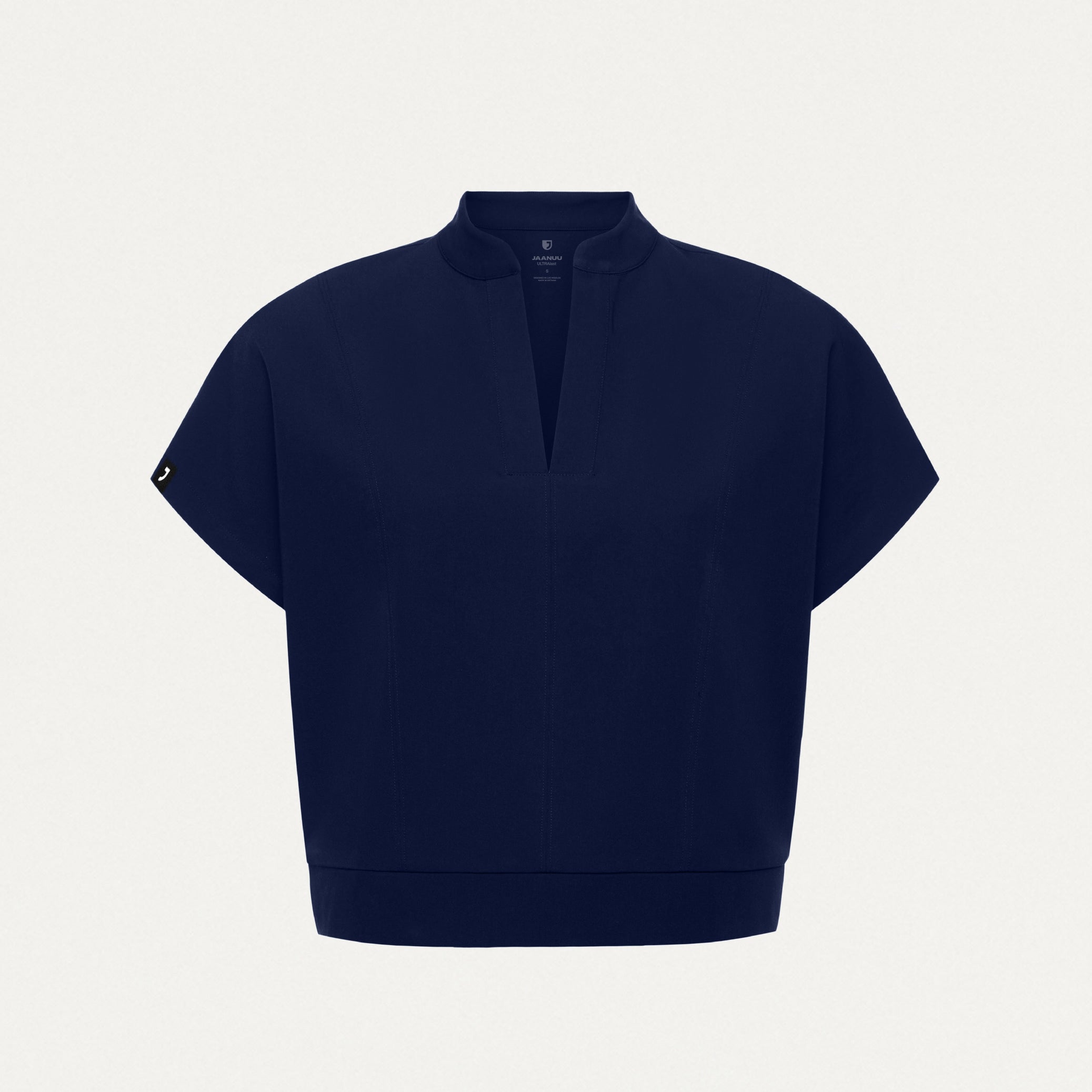 Clare Dolman Scrub Top - Midnight Navy