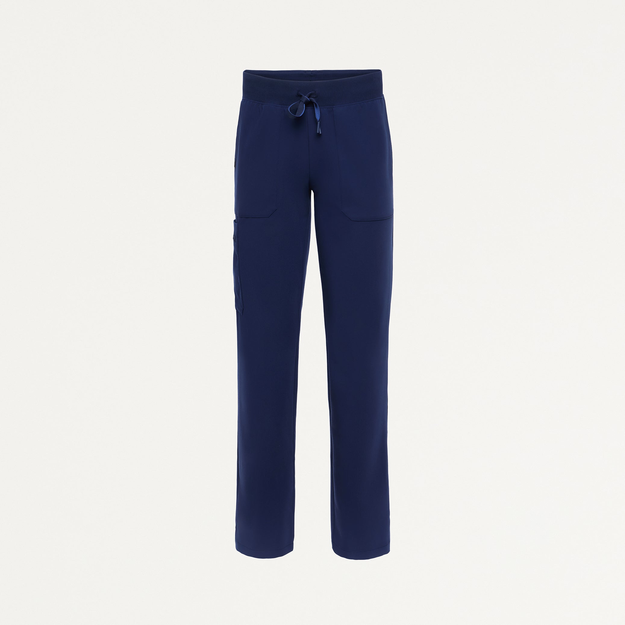 Xenos Cargo Knit-Waist Scrub Pant - Midnight Navy