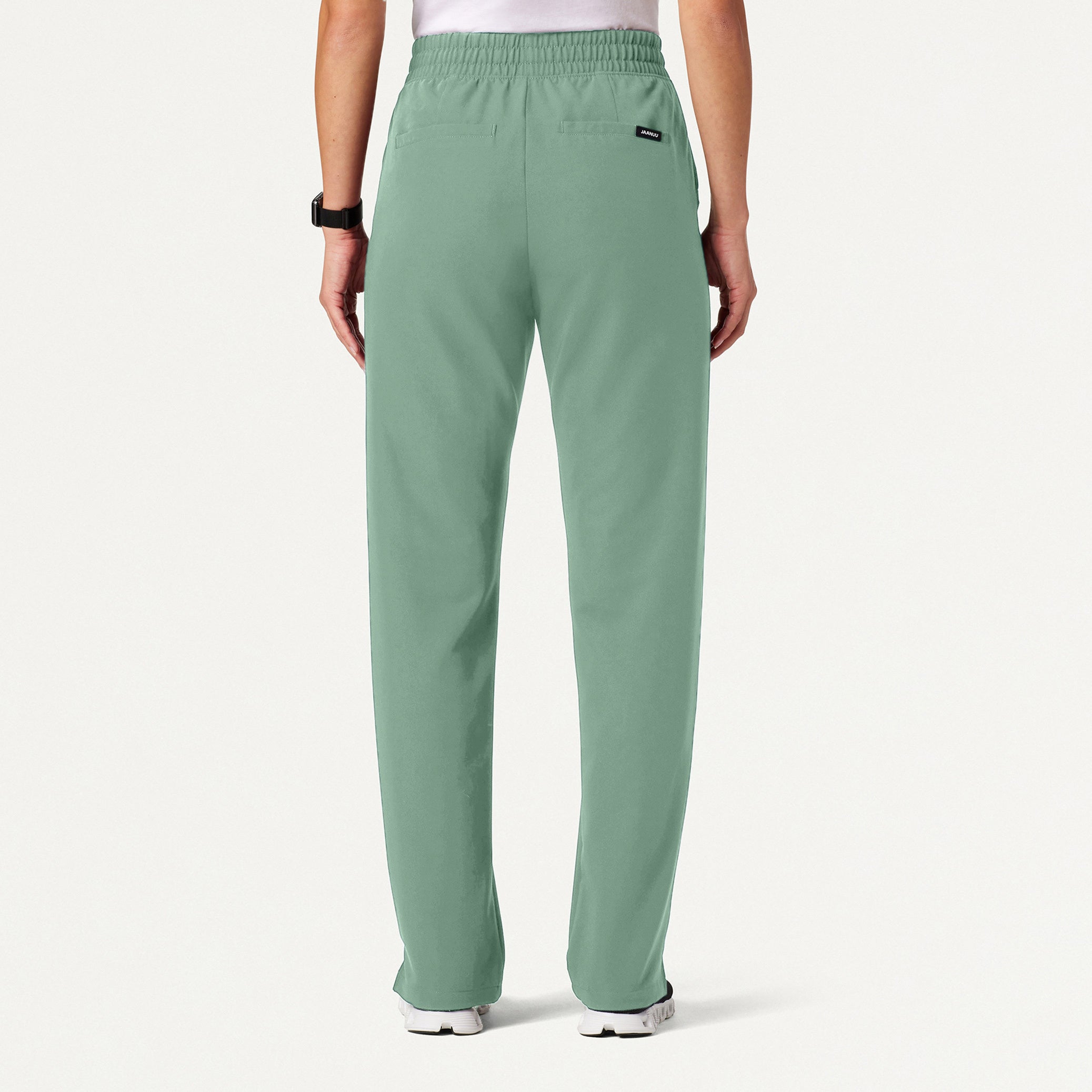 Kerr 365 High Waisted Scrub Pant - Sage