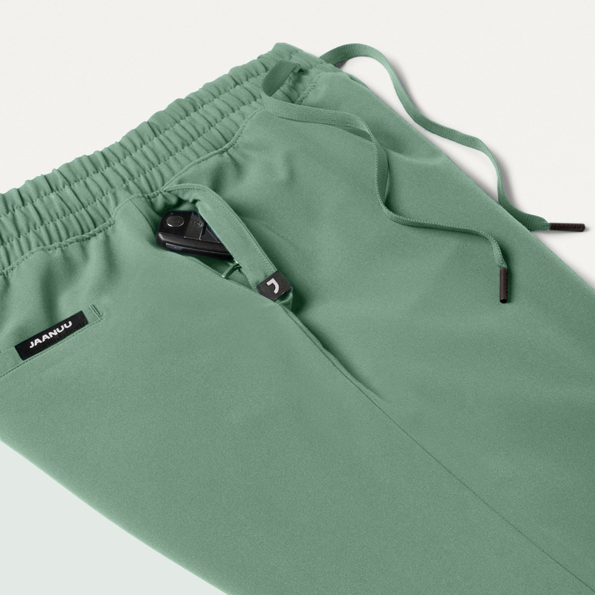 Kerr 365 High Waisted Scrub Pant - Sage