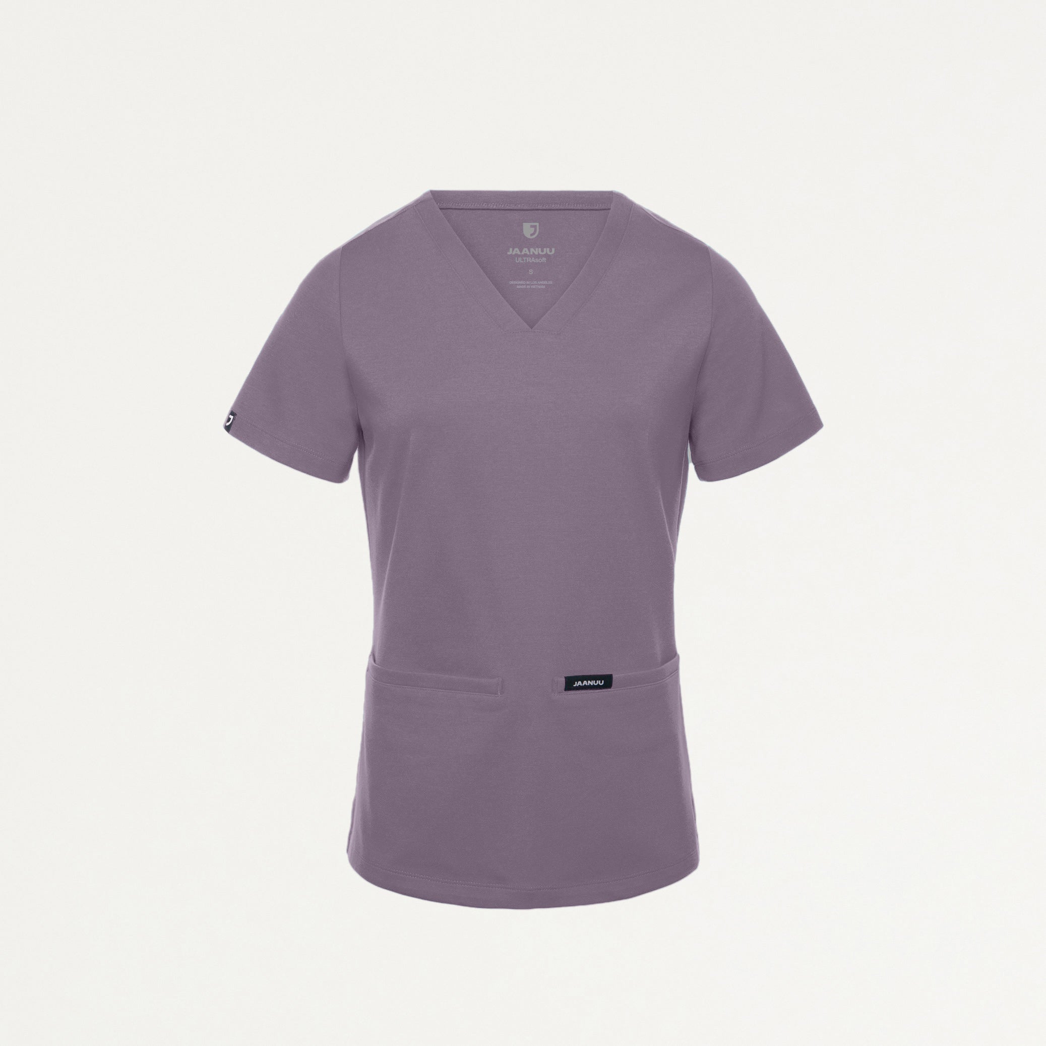 Cesi Slim UltraSOFT Scrub Top - Titanium