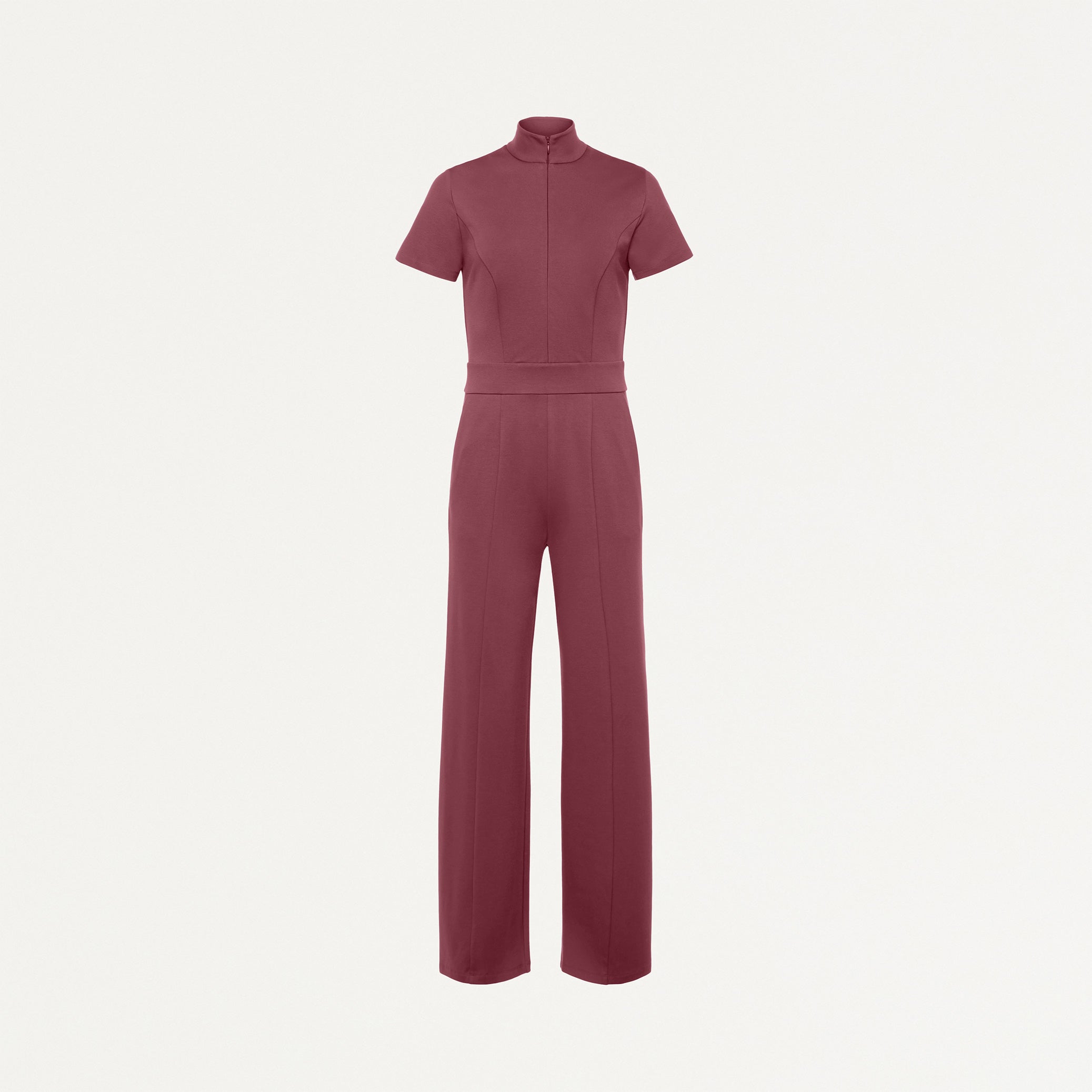 The Scrub Jumpsuit - Rosewood