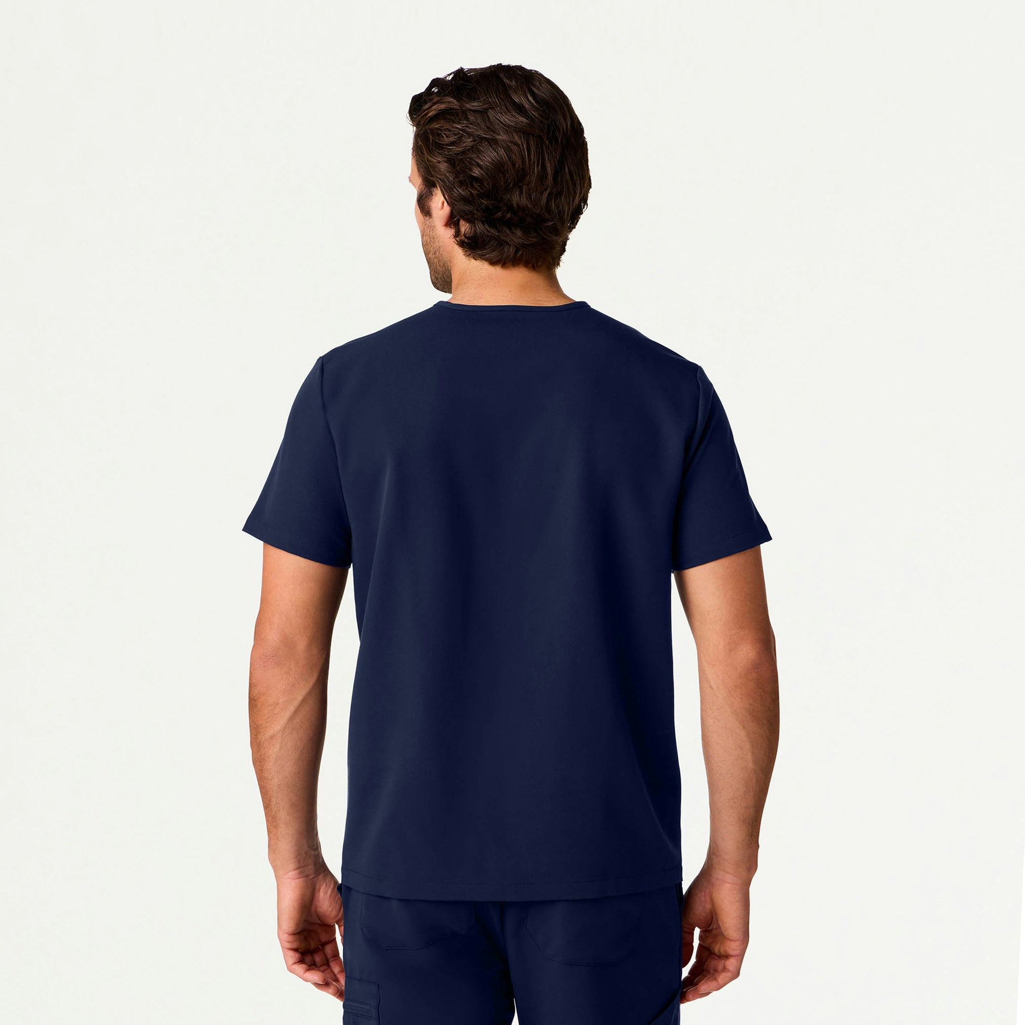 Bron 3-Pocket Scrub Top - Midnight Navy