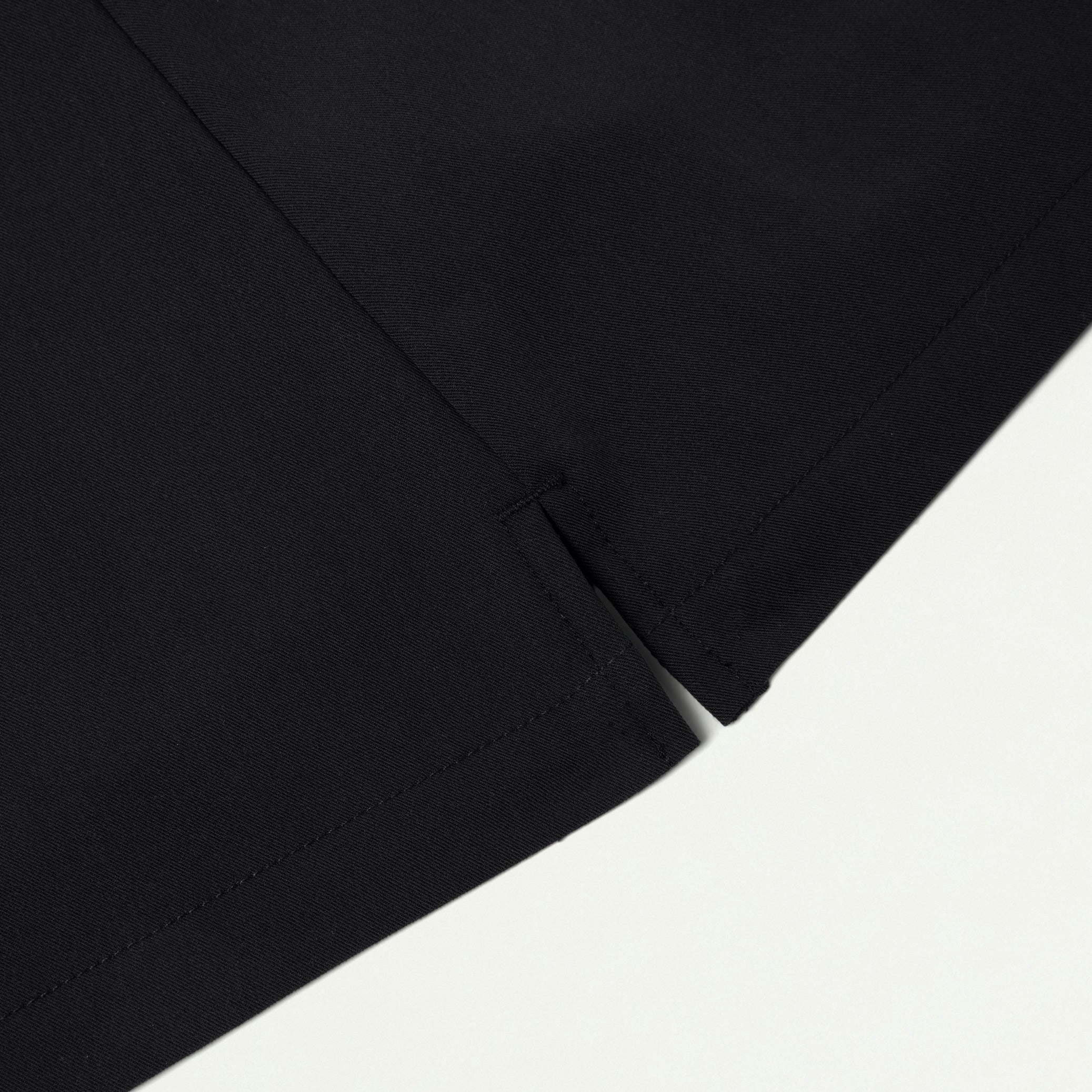 Serin Slim 1-Pocket Scrub Top - Black