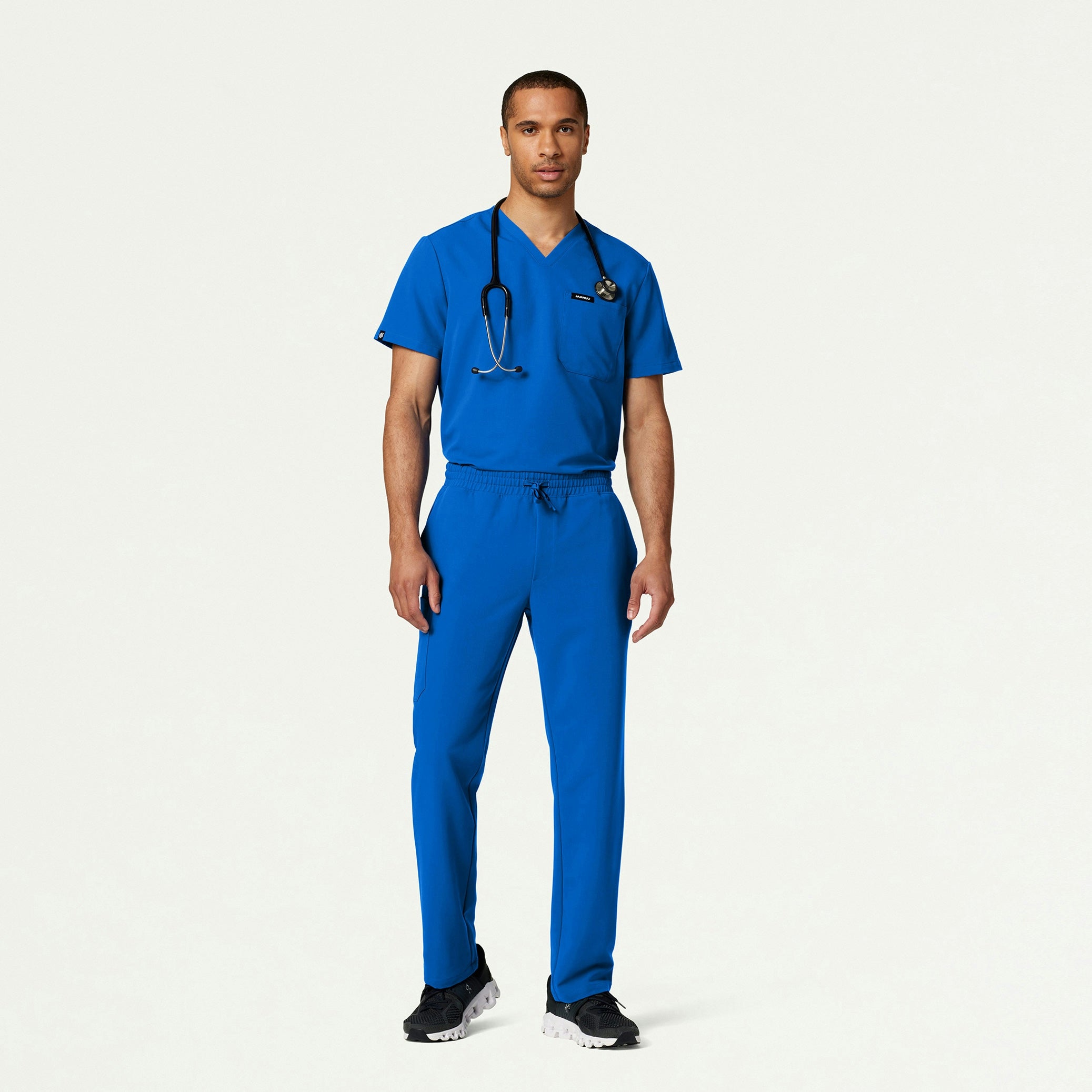 Rhodes Everyday Straight-Leg Scrub Pant - Royal Blue