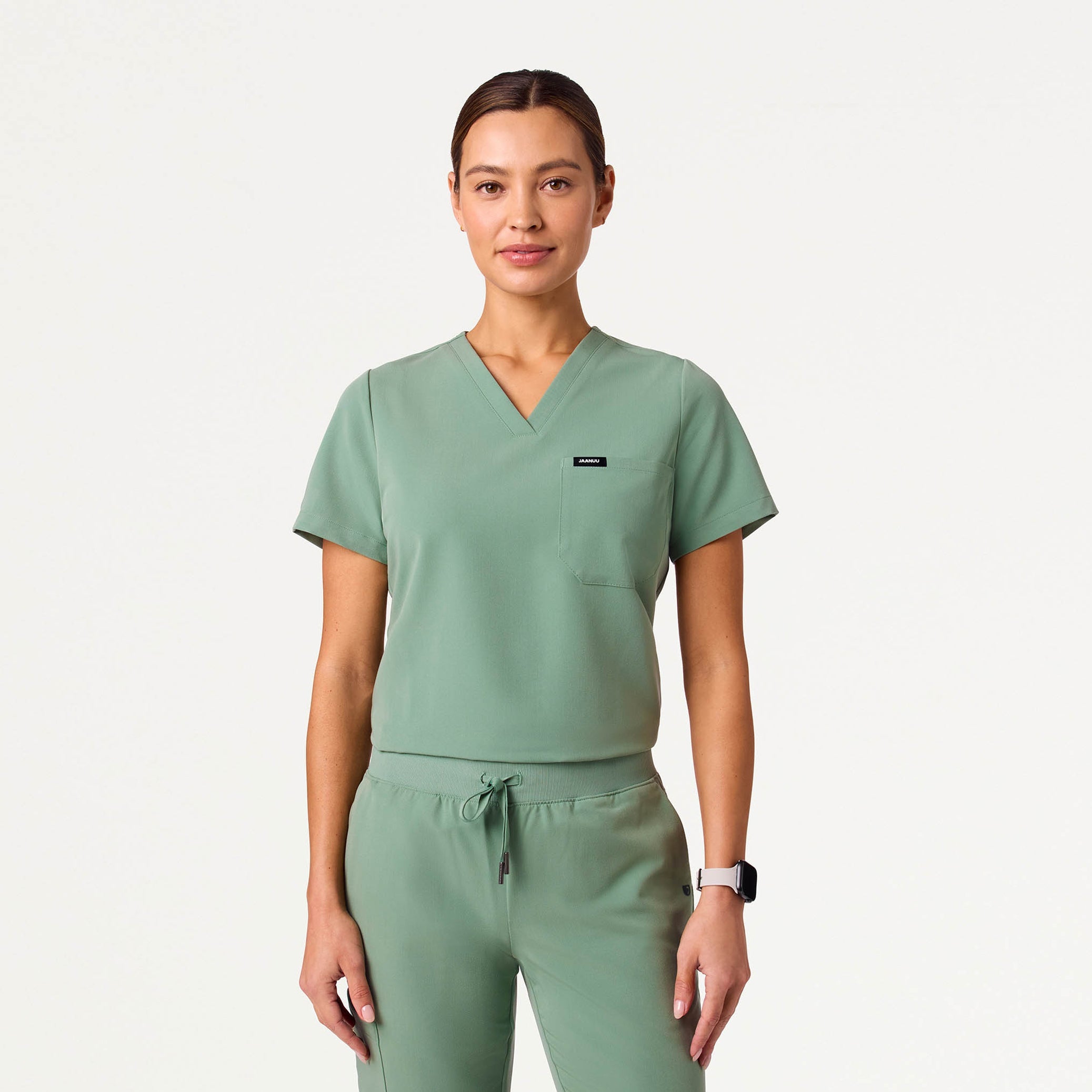 The Slim Scrub Set - Sage