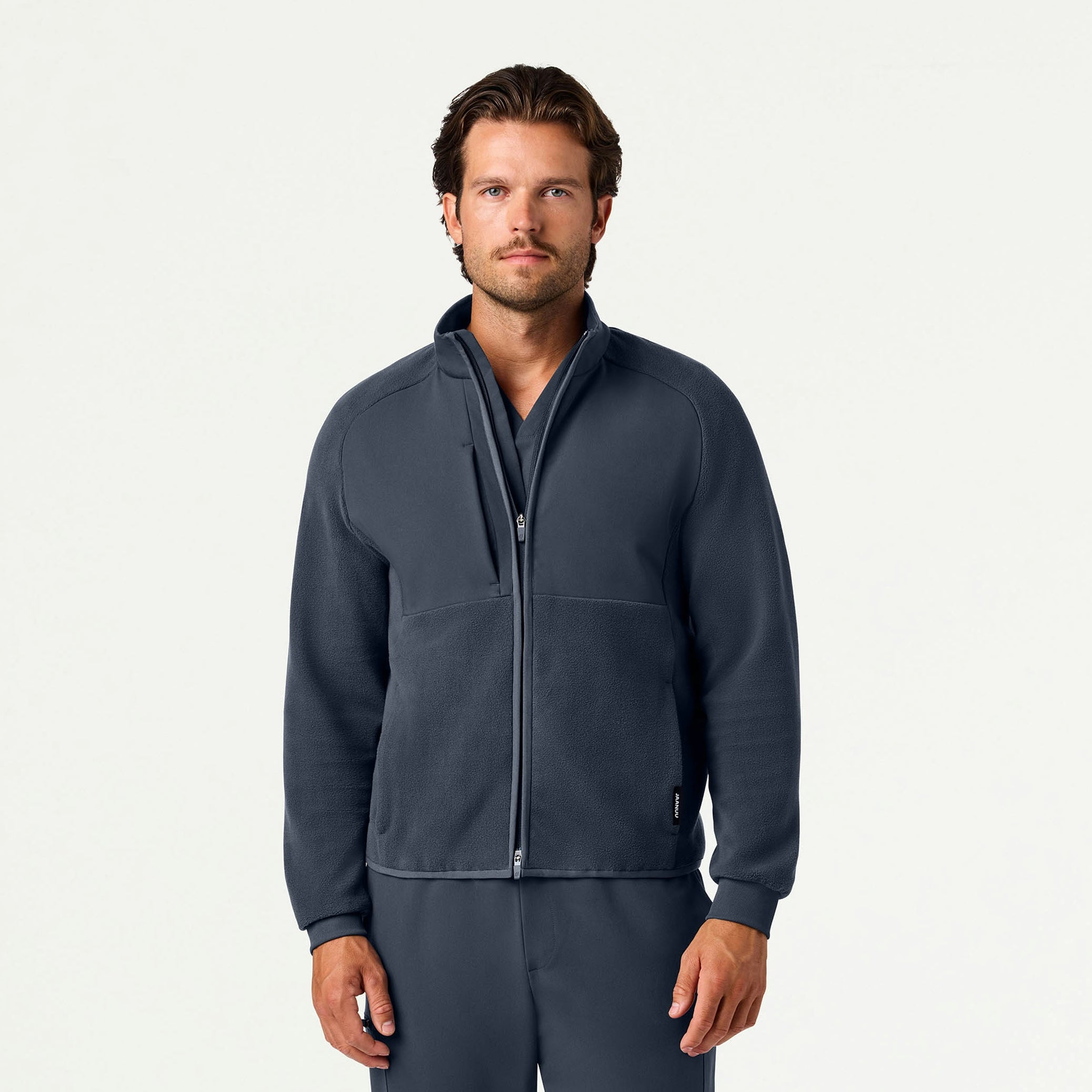 The Performance Fleece Jacket Kit - Carbon Gray