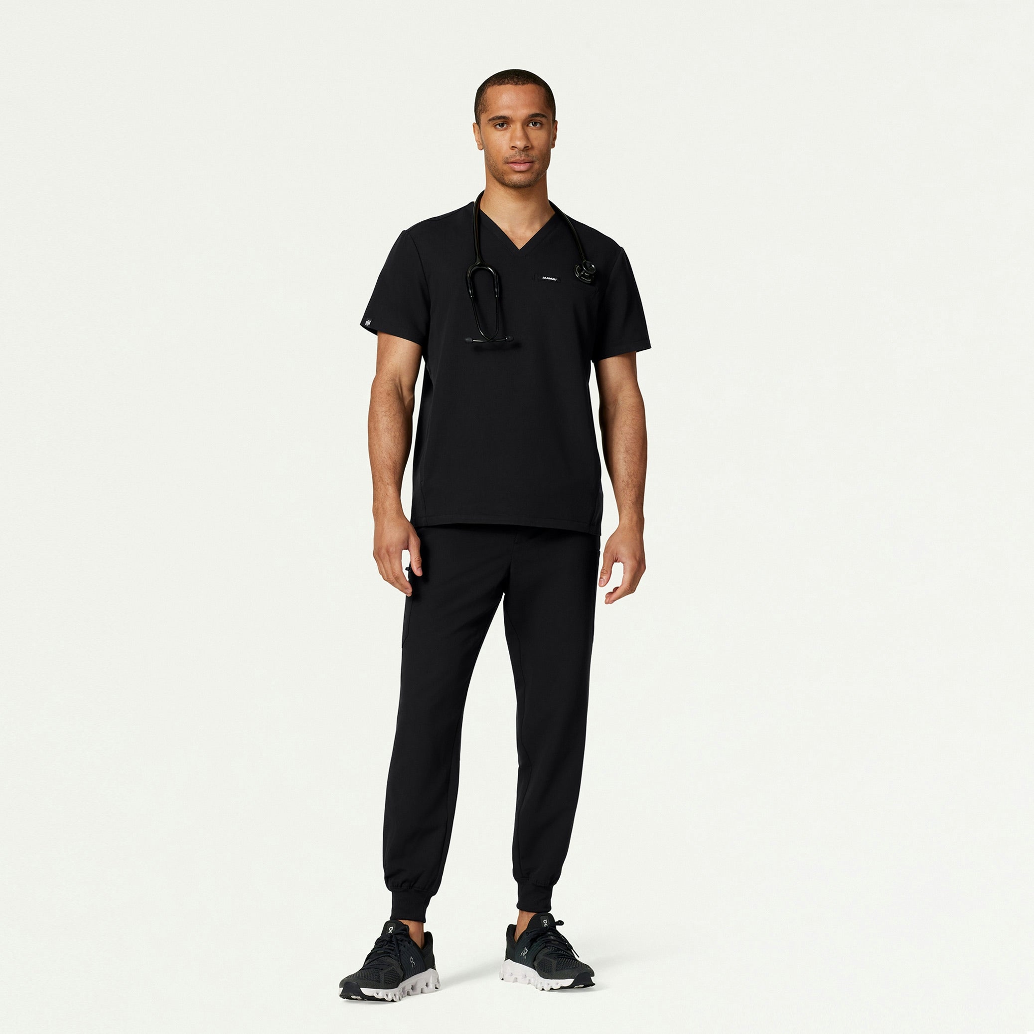 The 11-Pocket Scrub Set - Black